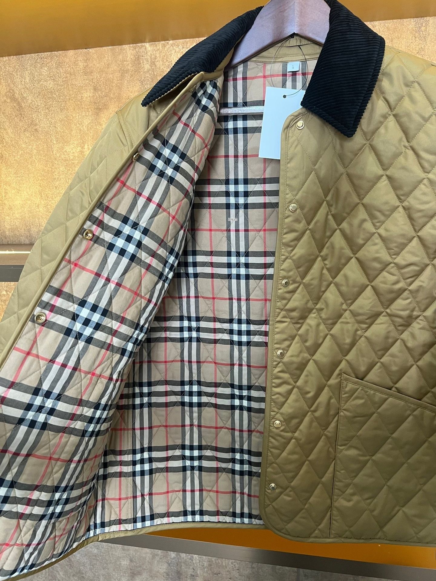 Burberry Burberry Quilted Cotton Jacket Size US L / EU 52-54 / 3 - 3 Thumbnail