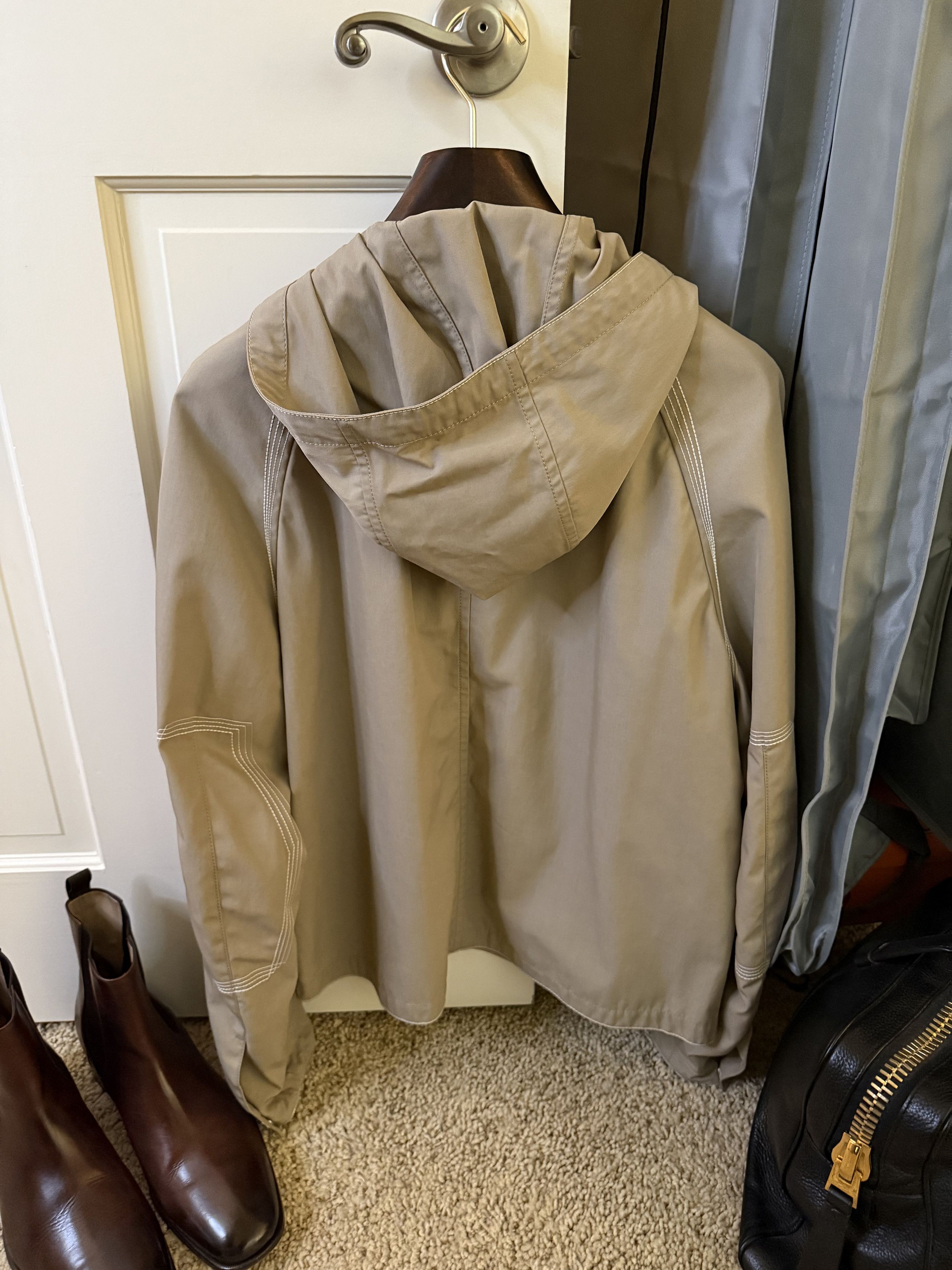 Hermes Best Dressed Rare $5,500 w/tax Hooded Tech Twill Jacket Size US M / EU 48-50 / 2 - 18 Thumbnail