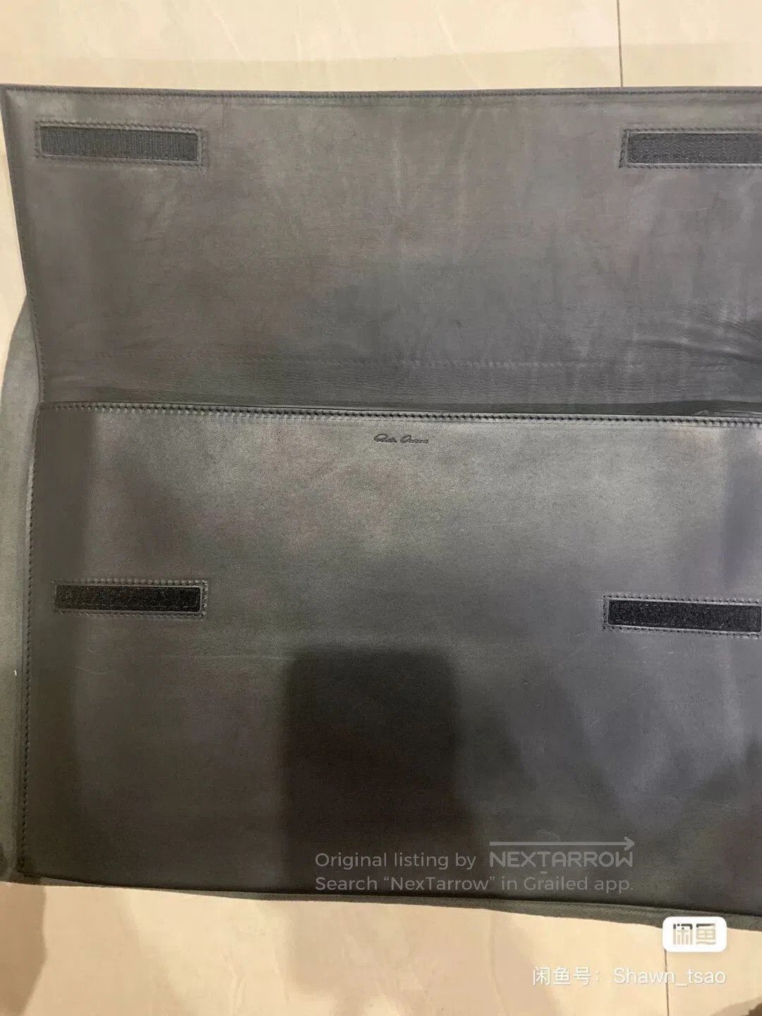 Rick Owens Rick Owens 13fw Leather Large Clutch. Size ONE SIZE - 2 Thumbnail