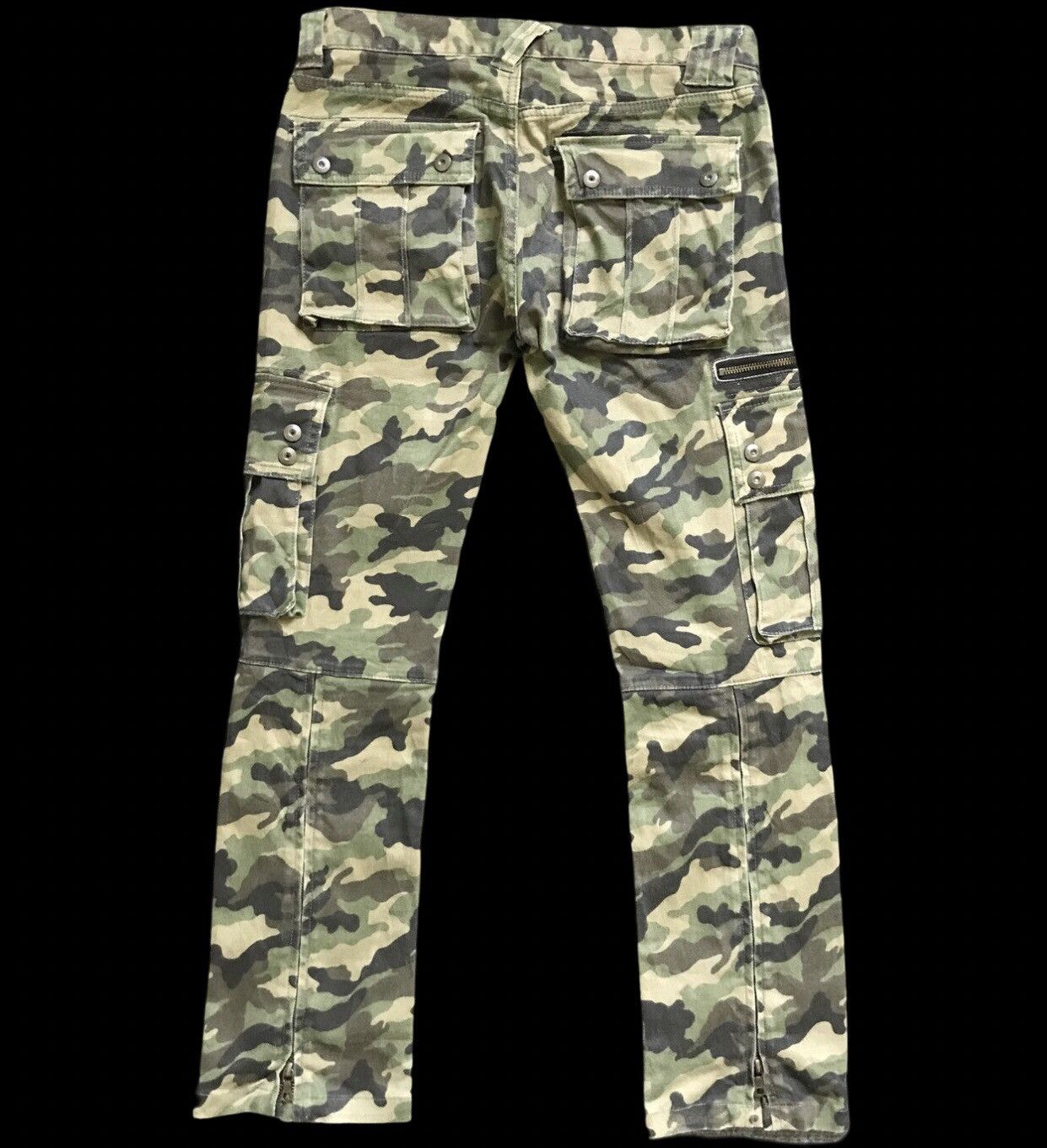 Japanese Brand CP203 NO ID Japan Punk Seditionaries Parasites Cargo Pant Size US 31 - 1 Thumbnail