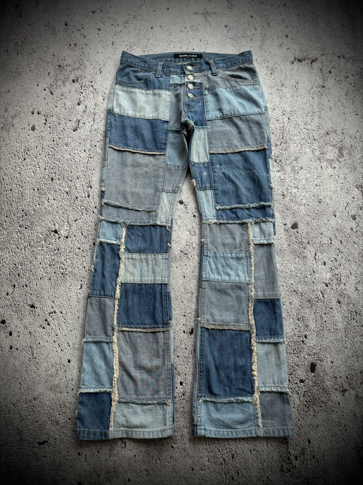 Hysteric Glamour Marginal Glamour patchwork denim jeans Size US 29 - 1 Thumbnail