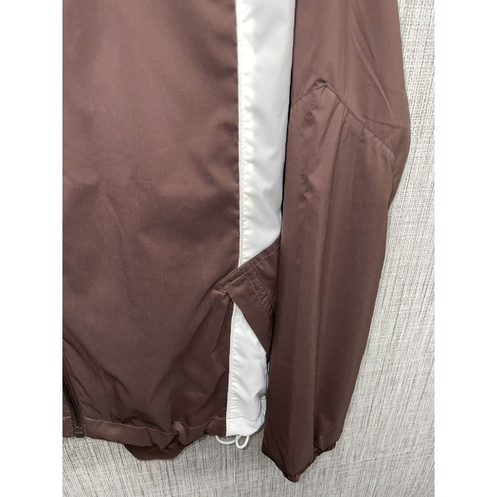 Under Armour Under Armour Jacket Womens S Golf Brown/White Size S / US 4 / IT 40 - 4 Thumbnail