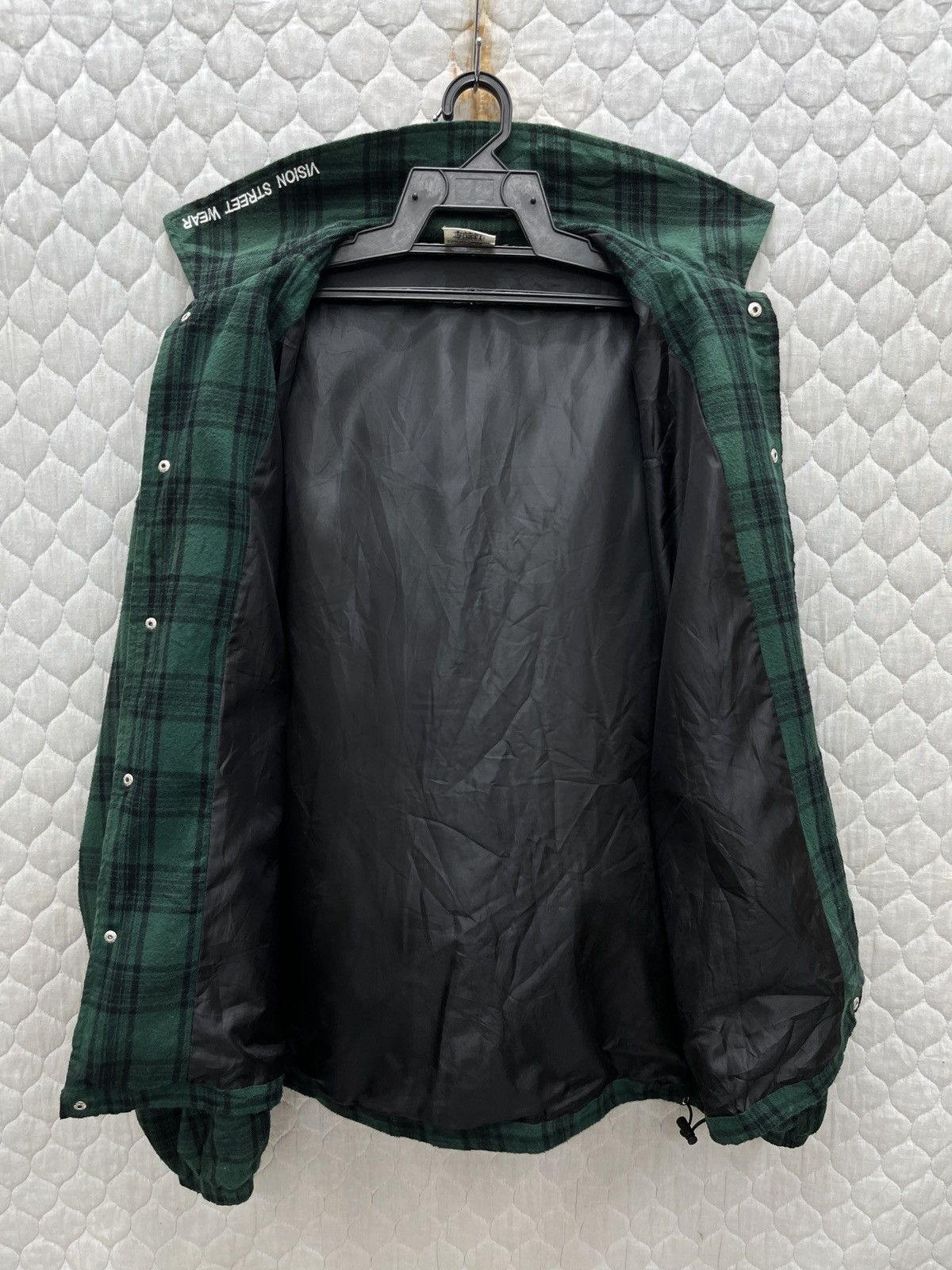 Vision Streetwear 🔥🔥🔥STEALS VISION STREETWEAR TARTAN GREEN JACKET SHIRTS Size US M / EU 48-50 / 2 - 10 Thumbnail