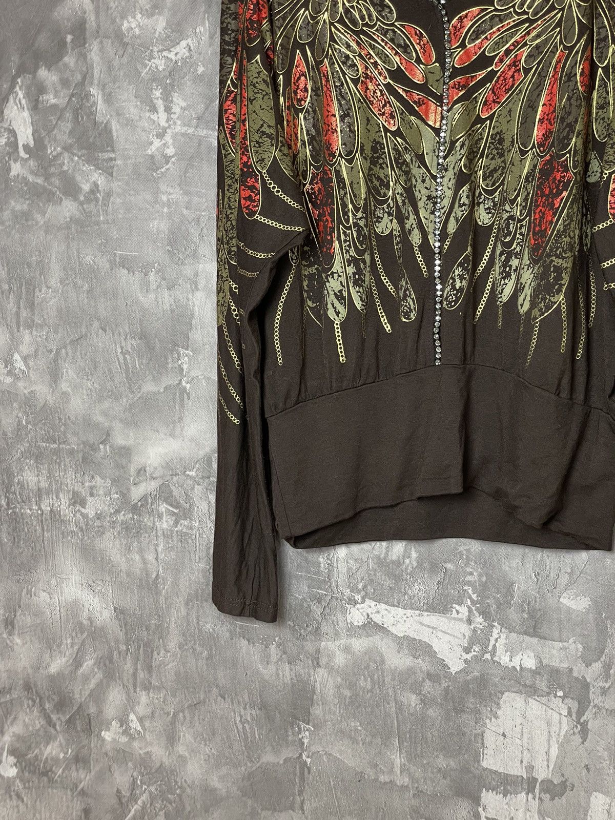 Vintage Japanese Style Fullprint Long Sleeve Y2k Rave JPG Size L / US 10 / IT 46 - 5 Thumbnail