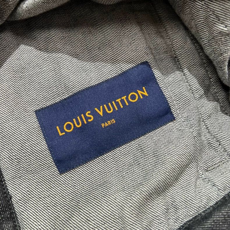 Louis Vuitton LOUIS VUITTON Bow embossed denim jacket 2504-Nextarrow Size US M / EU 48-50 / 2 - 5 Thumbnail