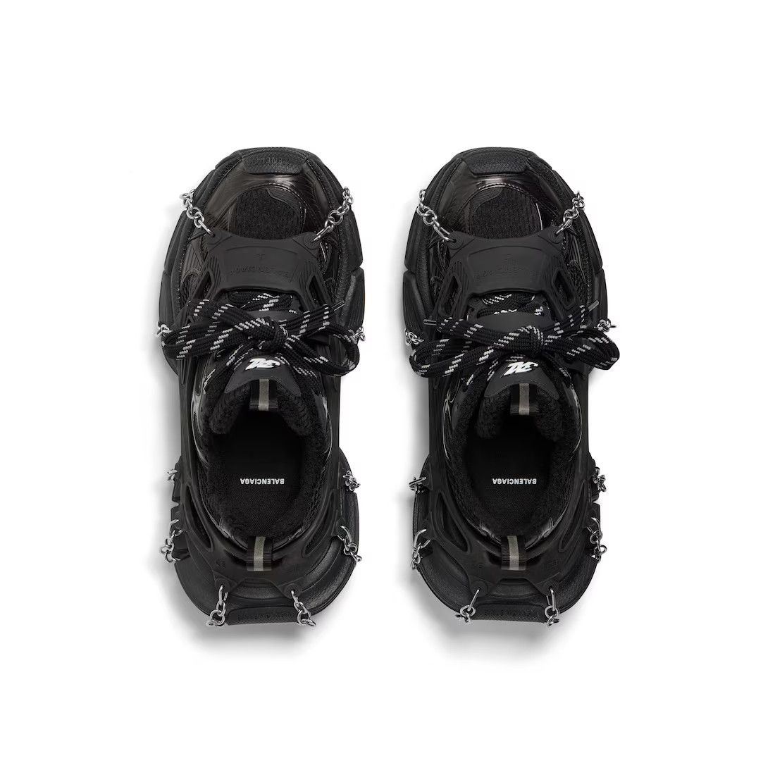 Balenciaga o1mt1gz1225 3XL Ski Sneakers in Black Size US 10 / EU 43 - 6 Thumbnail