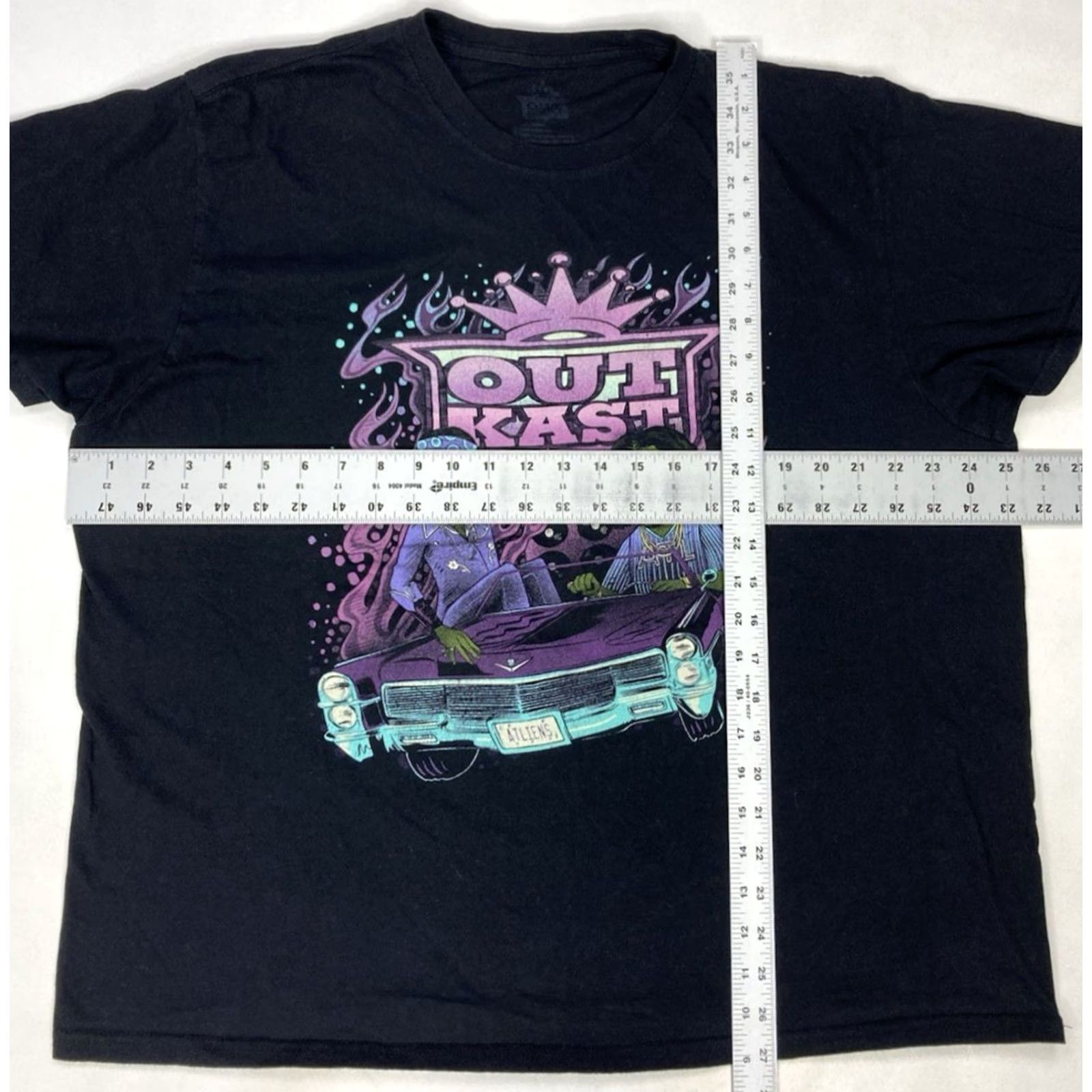 Vintage VINTAGE Outkast T-Shirt Women XXL Black Short Sleeve Rap Music Size S / US 4 / IT 40 - 5 Thumbnail