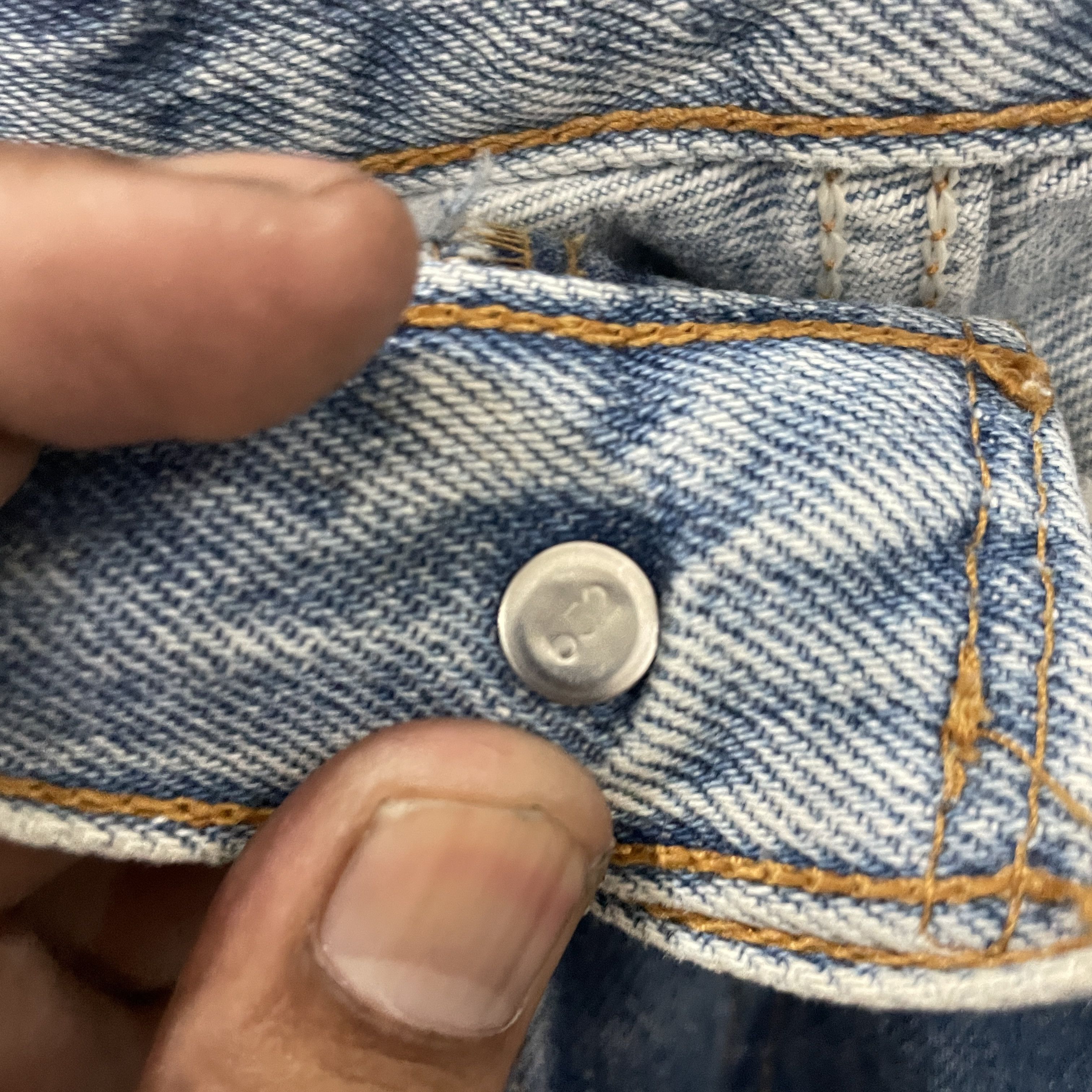 Levi's Vintage 90s Levis 501XX Denim Jeans Size US 30 / EU 46 - 5 Thumbnail