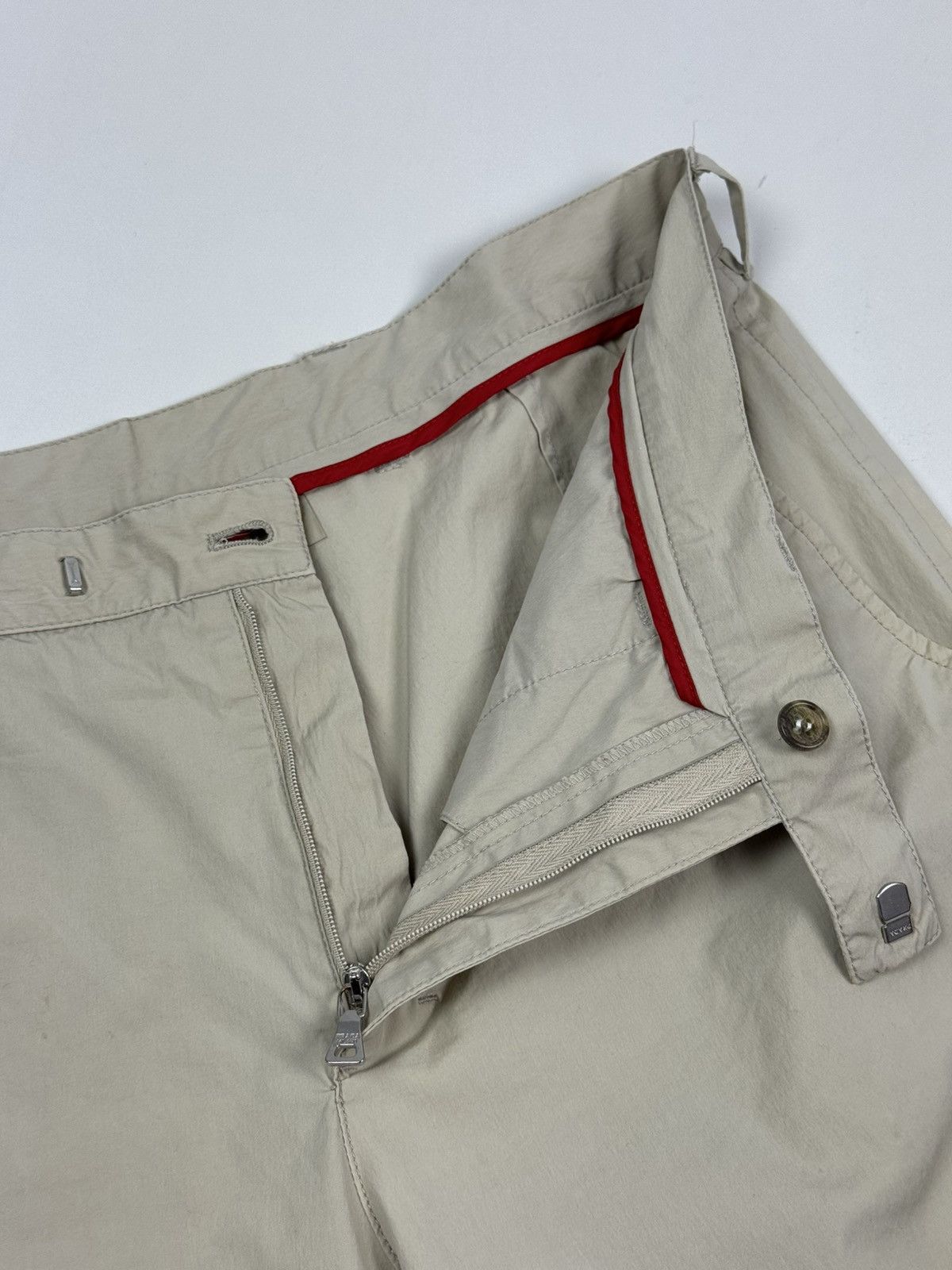 Prada Prada Sport Lightweight Beige Cotton Blend Pants Size US 32 / EU 48 - 12 Thumbnail