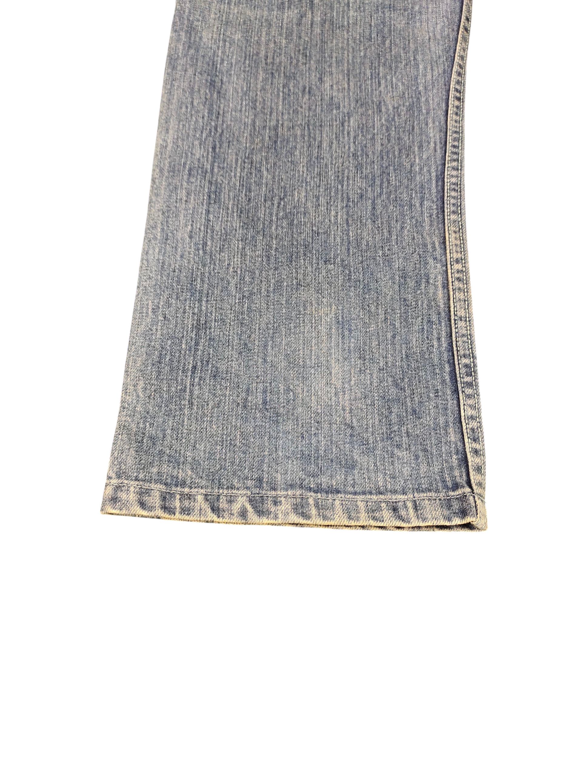 Comme des Garcons × Undercover Japanese Brand Ultra Violet Japan Clawmark Faded Denim Jeans Size US 34 / EU 50 - 6 Thumbnail