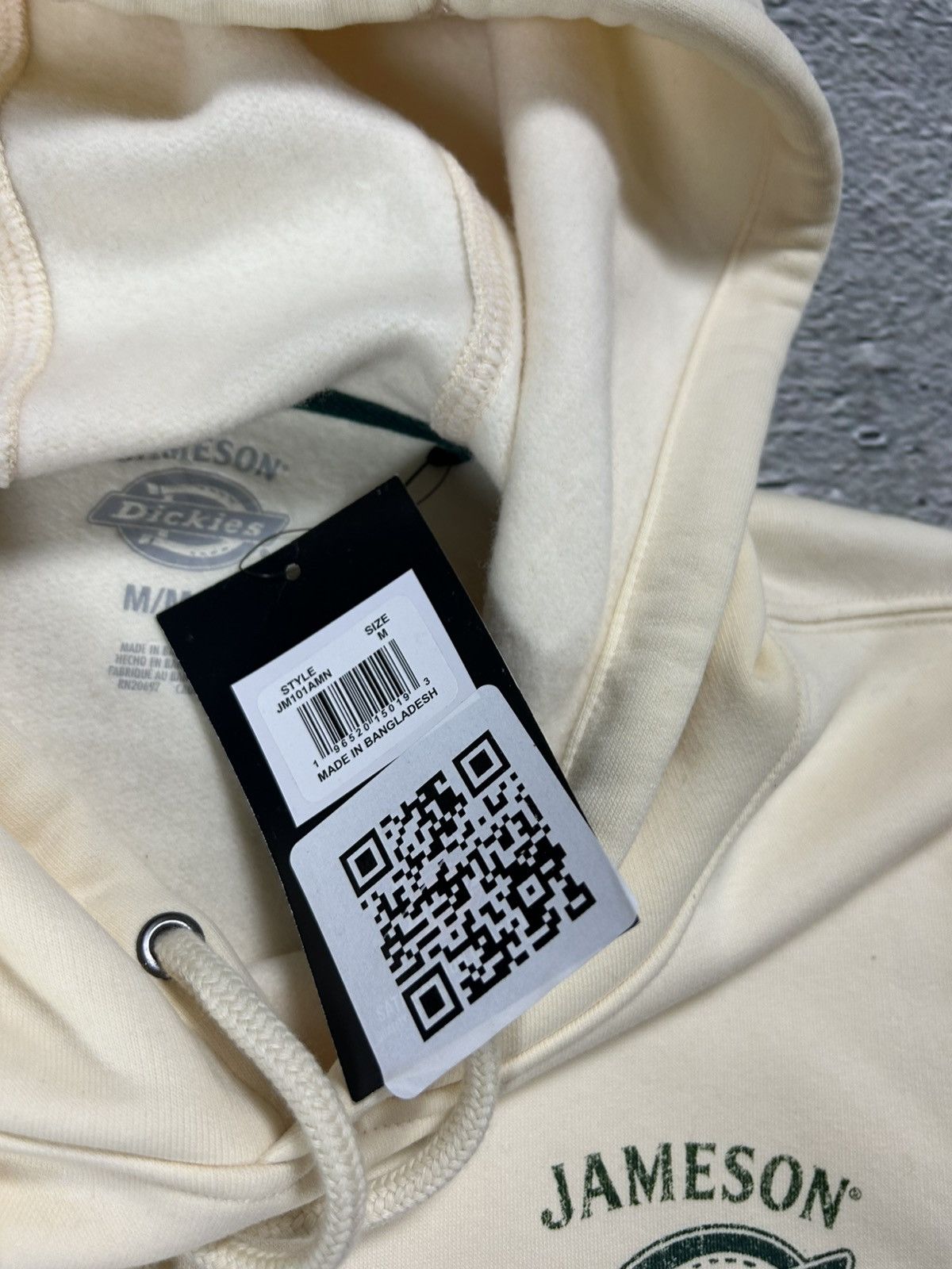 Dickies × Jameson Irish Whiskey Dickies x Jameson Hoodie beige Size US M / EU 48-50 / 2 - 6 Thumbnail