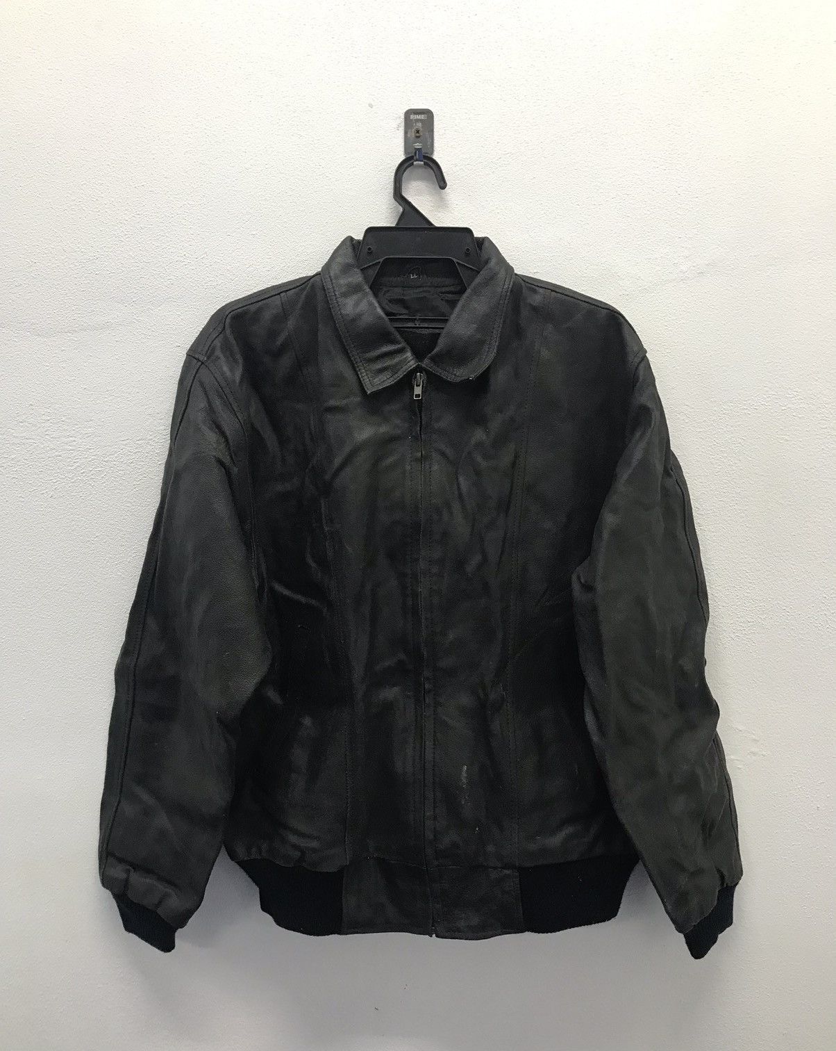Japanese Brand × Vintage Vintage Excellent Leather Jacket Size US XL / EU 56 / 4 - 1 Thumbnail