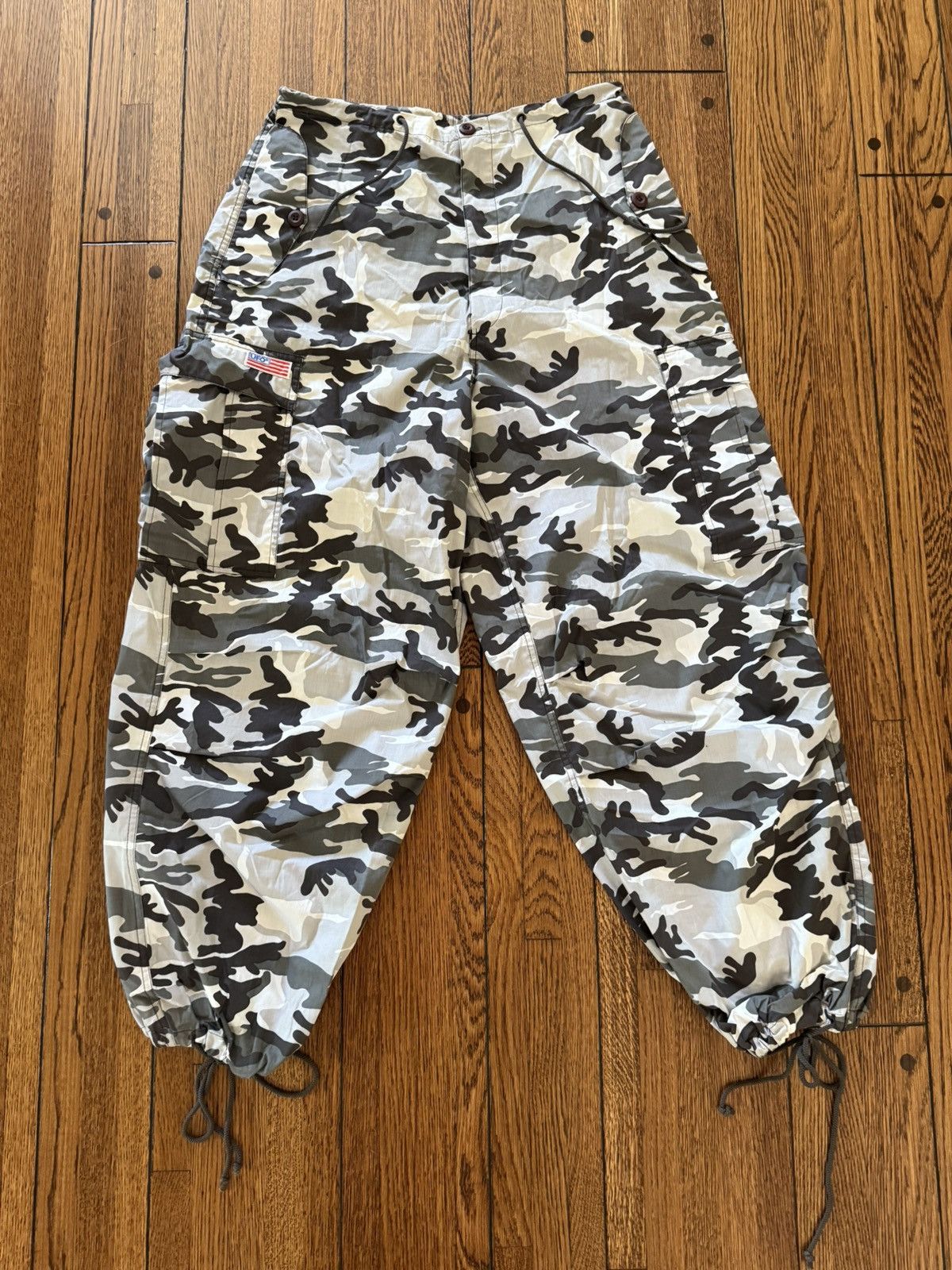 Other UFO Y2K Rave Pants Unisex Medium M Raver Festival Camo Size US 36 / EU 52 - 1 Thumbnail