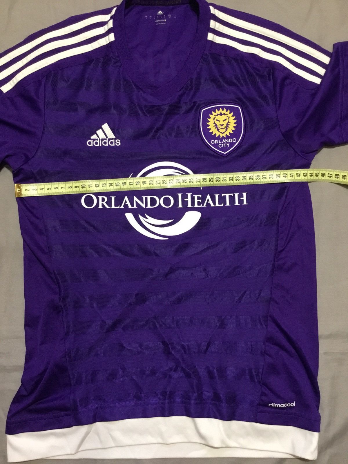 Adidas Adidas Orlando City Home Soccer Jersey 2015 Size SMALL Size US S / EU 44-46 / 1 - 6 Thumbnail