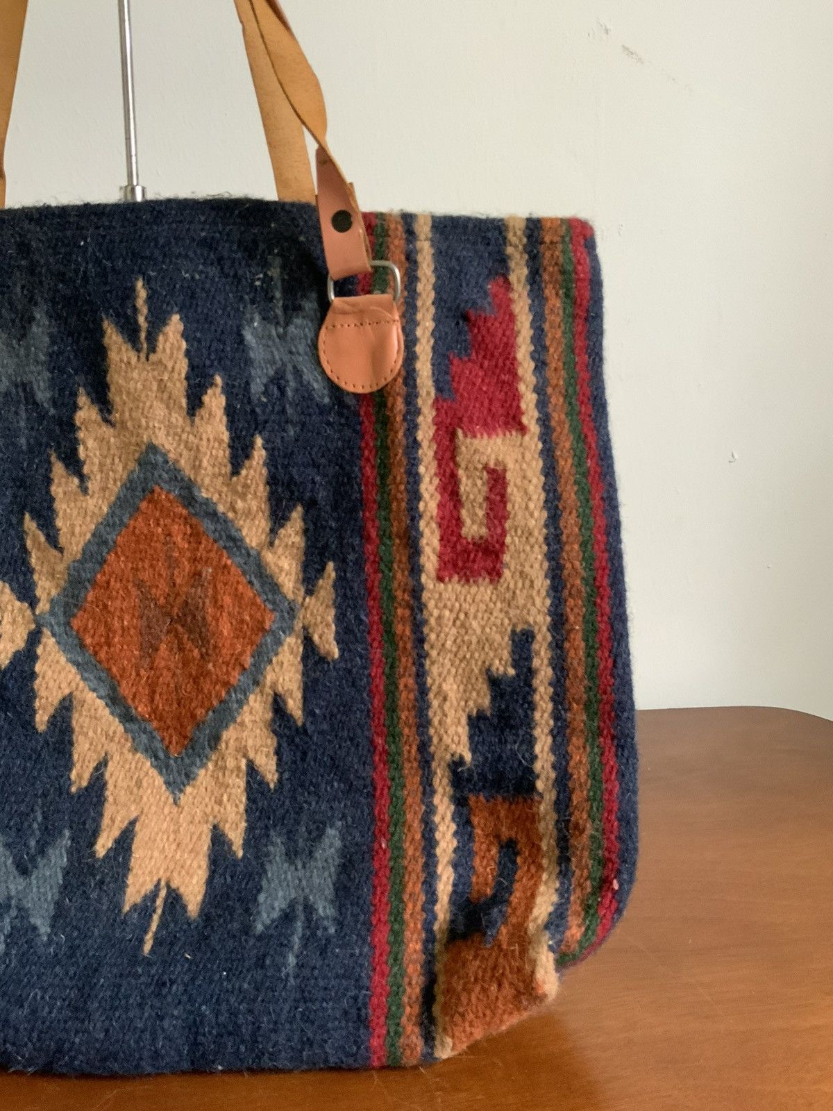 Seditionaries Navajo with Leather Tote Bag Size ONE SIZE - 7 Thumbnail