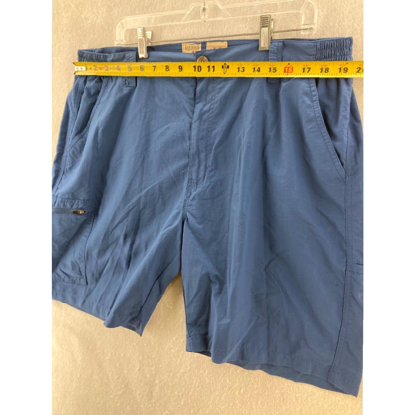 Vintage RedHead Mens High Rise Cargo Shorts Navy Blue Size 42 Regular Size US 42 / EU 58 - 2 Thumbnail