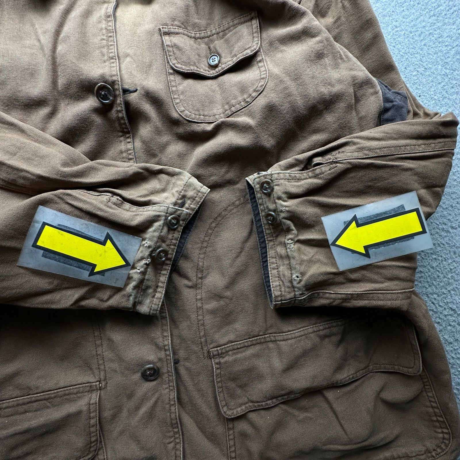 Vintage Vintage Reversible Duck Canvas Chore Work Jacket Mens Large Size US L / EU 52-54 / 3 - 7 Thumbnail