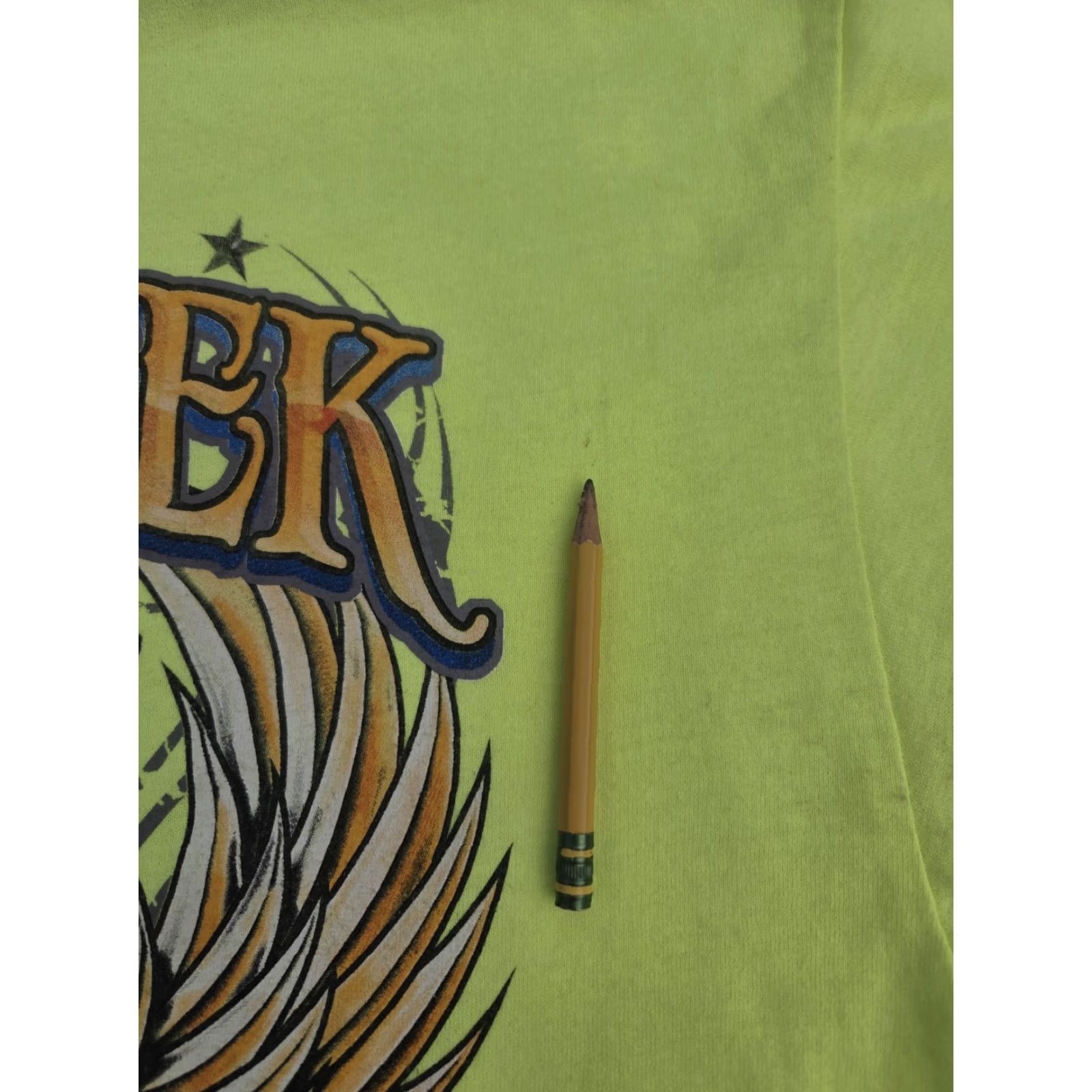 Vintage VINTAGE Bike Week Daytona Beach T Shirt Mens XL Safety Yellow Beach Biker Motorcycle 2015 74th Mens XL Yellow Size US XL / EU 56 / 4 - 7 Thumbnail