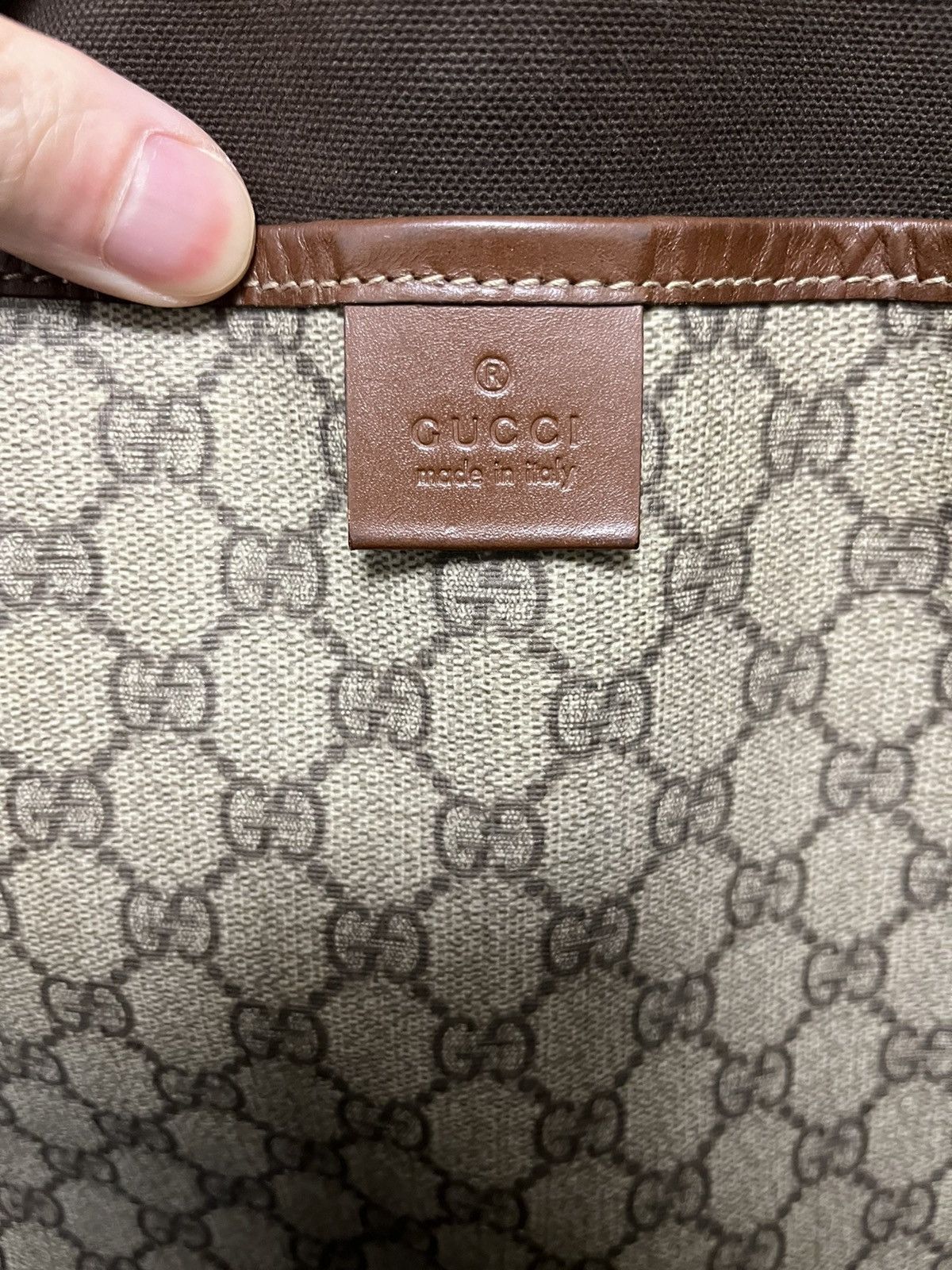 Gucci GUCCI 2000s MONOGRAM TOTE BAG Size ONE SIZE - 6 Thumbnail