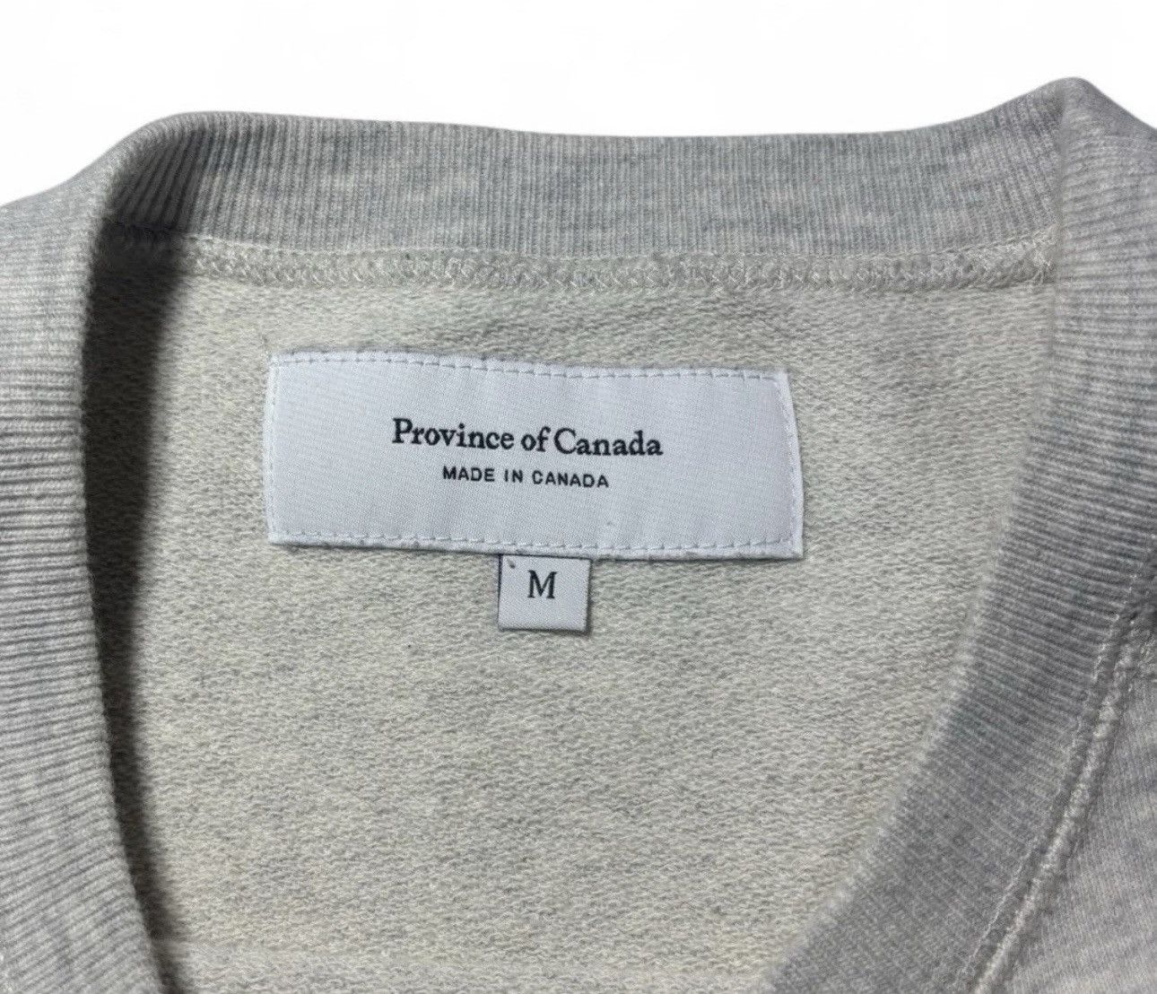 Other Vintage 2000s Men’s M Province of Canada Grey Crew Sweater Size US M / EU 48-50 / 2 - 4 Thumbnail