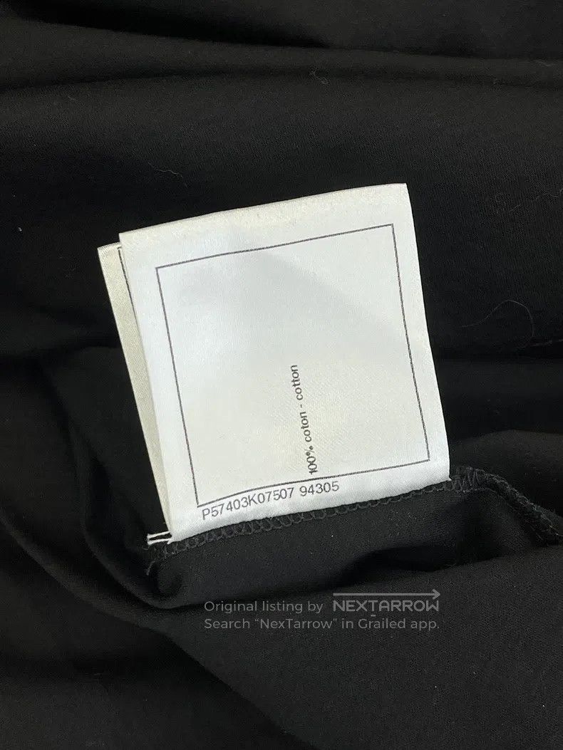 Chanel Chanel Black letter T-shirt with short sleeves Size XXS / US 00 / IT 34 - 8 Thumbnail