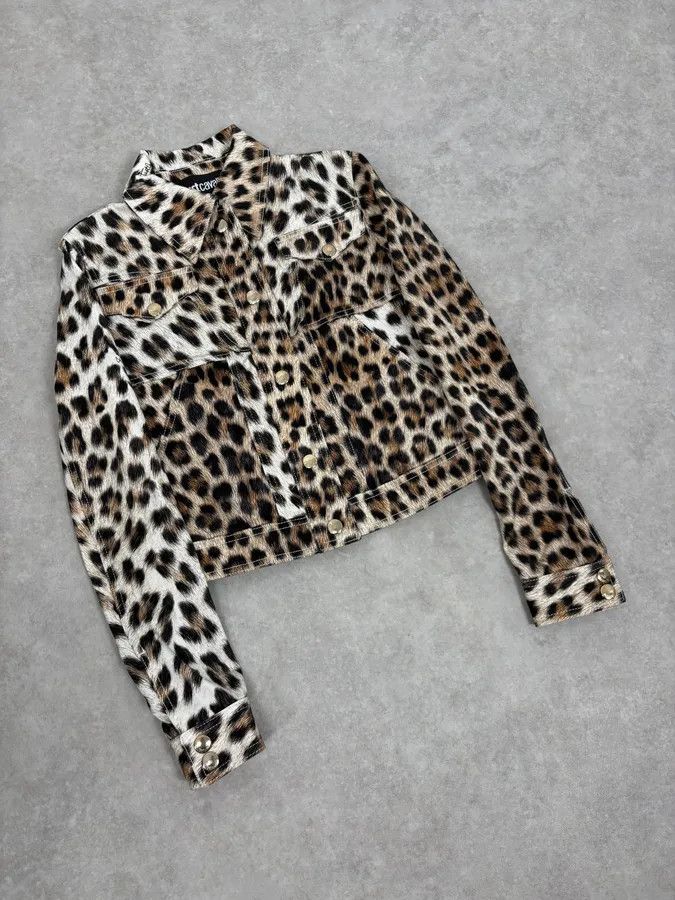Just Cavalli SS2016 Cavalli Leopard Print Jacket Size US XS / EU 42 / 0 - 4 Thumbnail