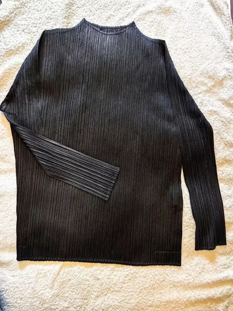Issey Miyake issey miyake size:3 Black long sleeves 2505-Nextarrow Size XXS / US 00 / IT 34 - 1 Thumbnail