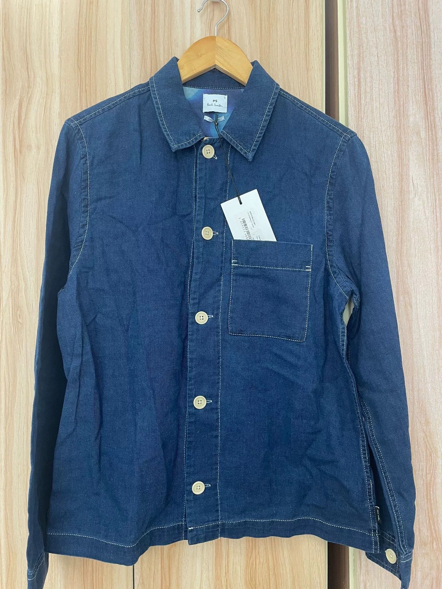Paul Smith Paul Smith Shirt-Style Denim Jacket Size US S / EU 44-46 / 1 - 1 Thumbnail