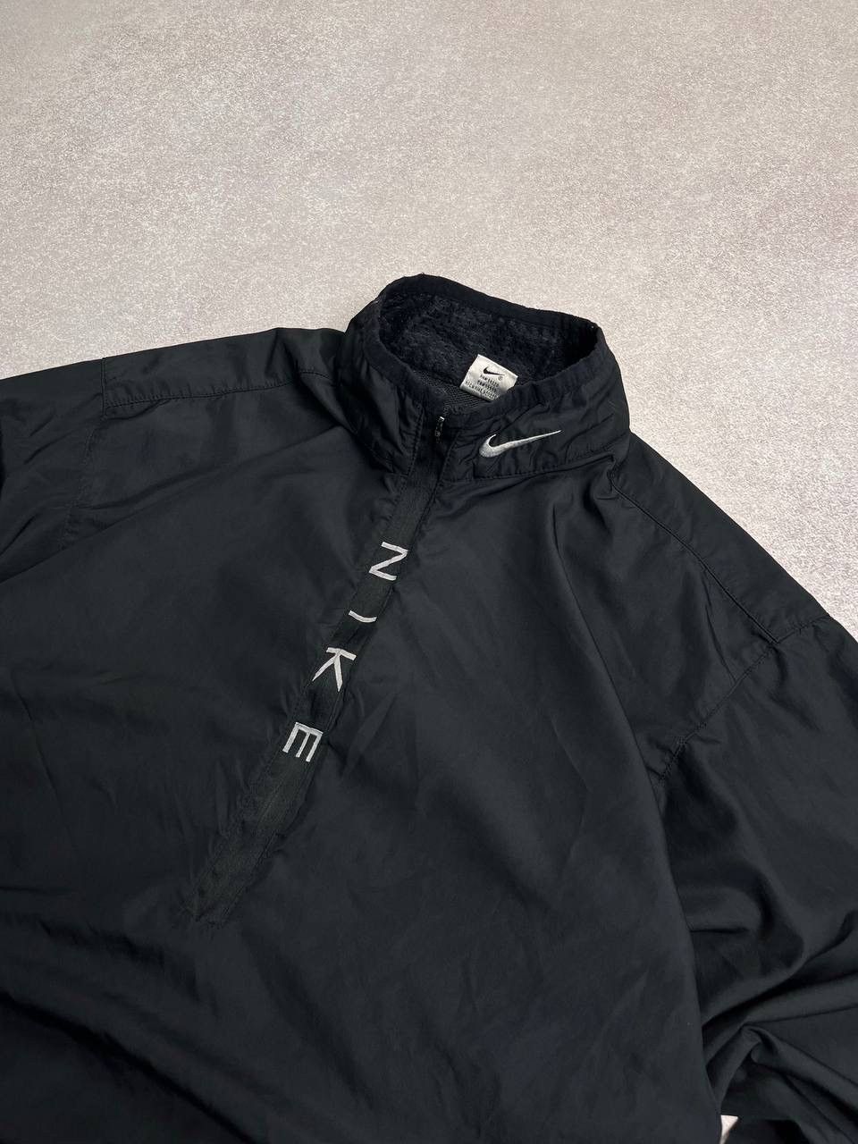 Nike × Vintage Vintage Nike Quarter Zip Nylon Boxy Jacket Y2K M Size US M / EU 48-50 / 2 - 2 Thumbnail