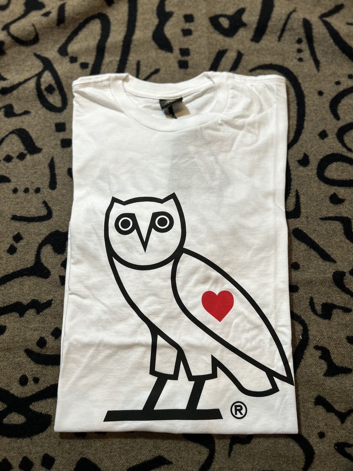 Drake × October's Very Own OVO “Give Thanks” Love Online Exclusive Tshirt Size US L / EU 52-54 / 3 - 7 Thumbnail