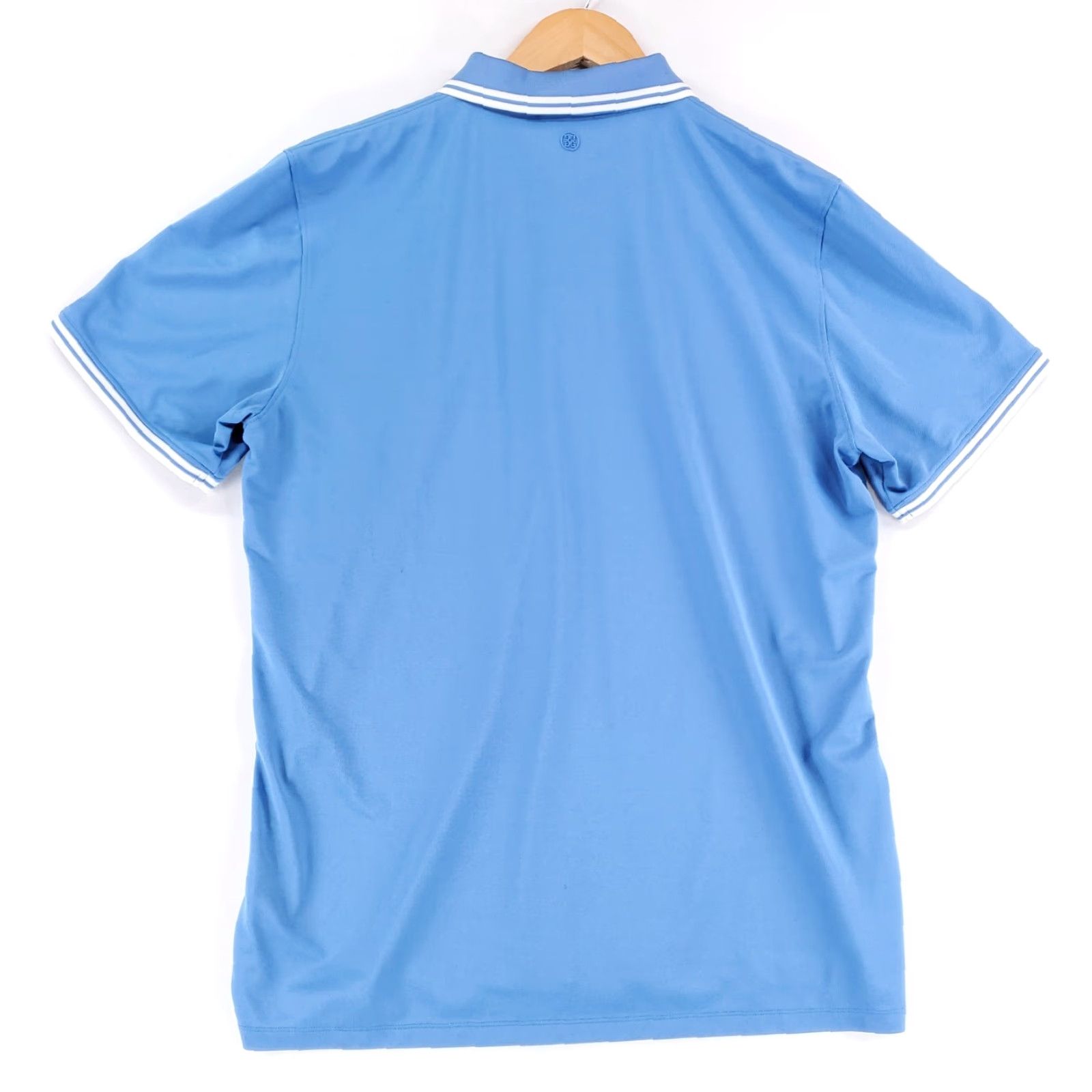 G/FORE G/Fore Polo Shirt Blue Golf Short Sleeve Performance Mens XL Shirts Mens XL Blue Golf Size US XL / EU 56 / 4 - 4 Thumbnail