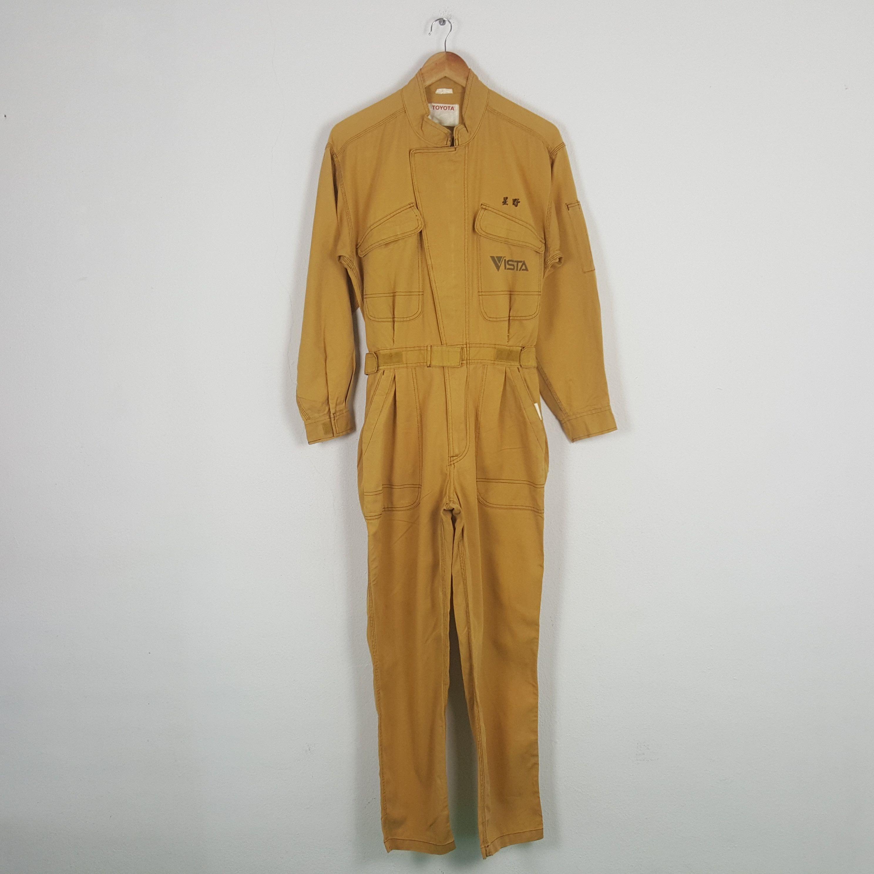 Japanese Brand Vintage Toyota Japanese Racing Worker Coverall Jacket RR17 Size US S / EU 44-46 / 1 - 4 Thumbnail