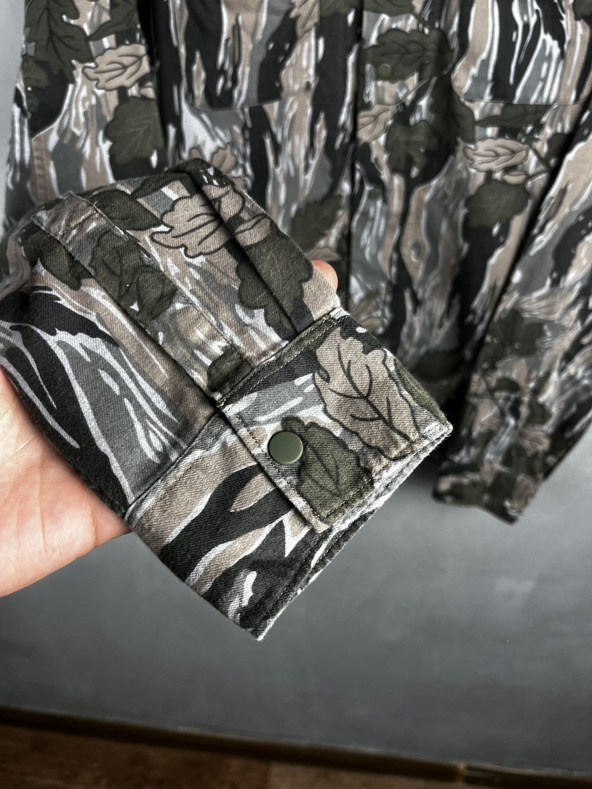 Allsaints Allsaints Leaf Forest Camo Pattern Hidden Shirt Size US M / EU 48-50 / 2 - 10 Thumbnail