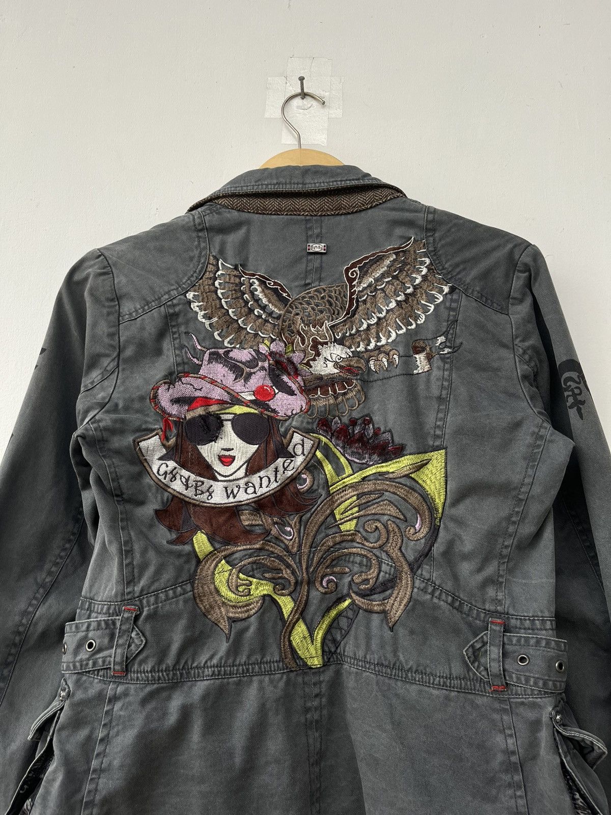 14th Addiction × If Six Was Nine × KMRii Gg&Bg Sukajan Embroidered Skull Jacket Size US XS / EU 42 / 0 - 6 Thumbnail