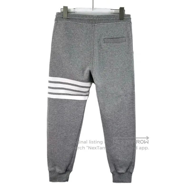 Thom Browne Thom Browne Gray Cotton Casual Pants . Size 23" - 2 Thumbnail
