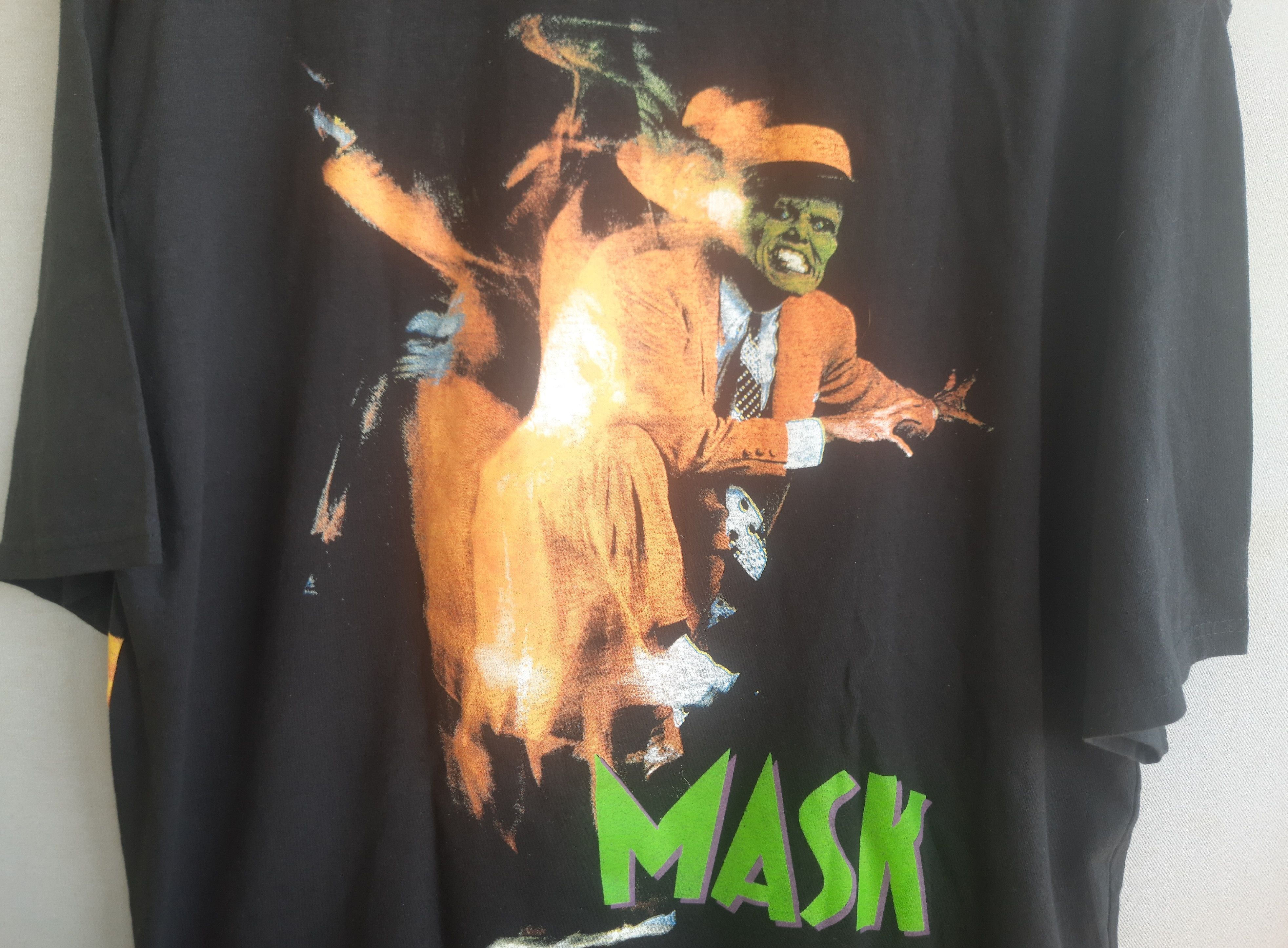 Japanese Brand The MASK Big Head Movie T-Shirt Size US XL / EU 56 / 4 - 7 Thumbnail