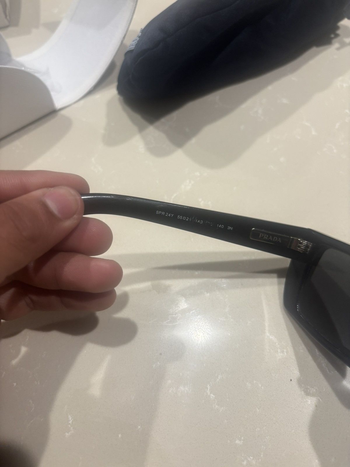Prada Prada Runnaway Sunglasses Size ONE SIZE - 4 Thumbnail