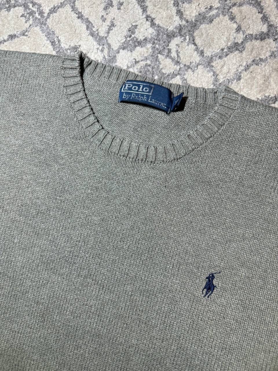 Polo Ralph Lauren × Vintage Polo Ralph Lauren Vintage Knit Sweater Embroidered Logo Size US XL / EU 56 / 4 - 3 Thumbnail