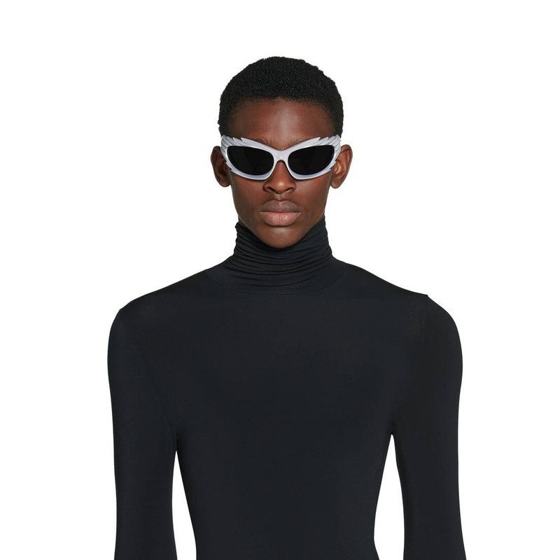 Balenciaga o1s1wg111225 Size: OS / Spike Rectangle Sunglasses Size ONE SIZE - 5 Thumbnail