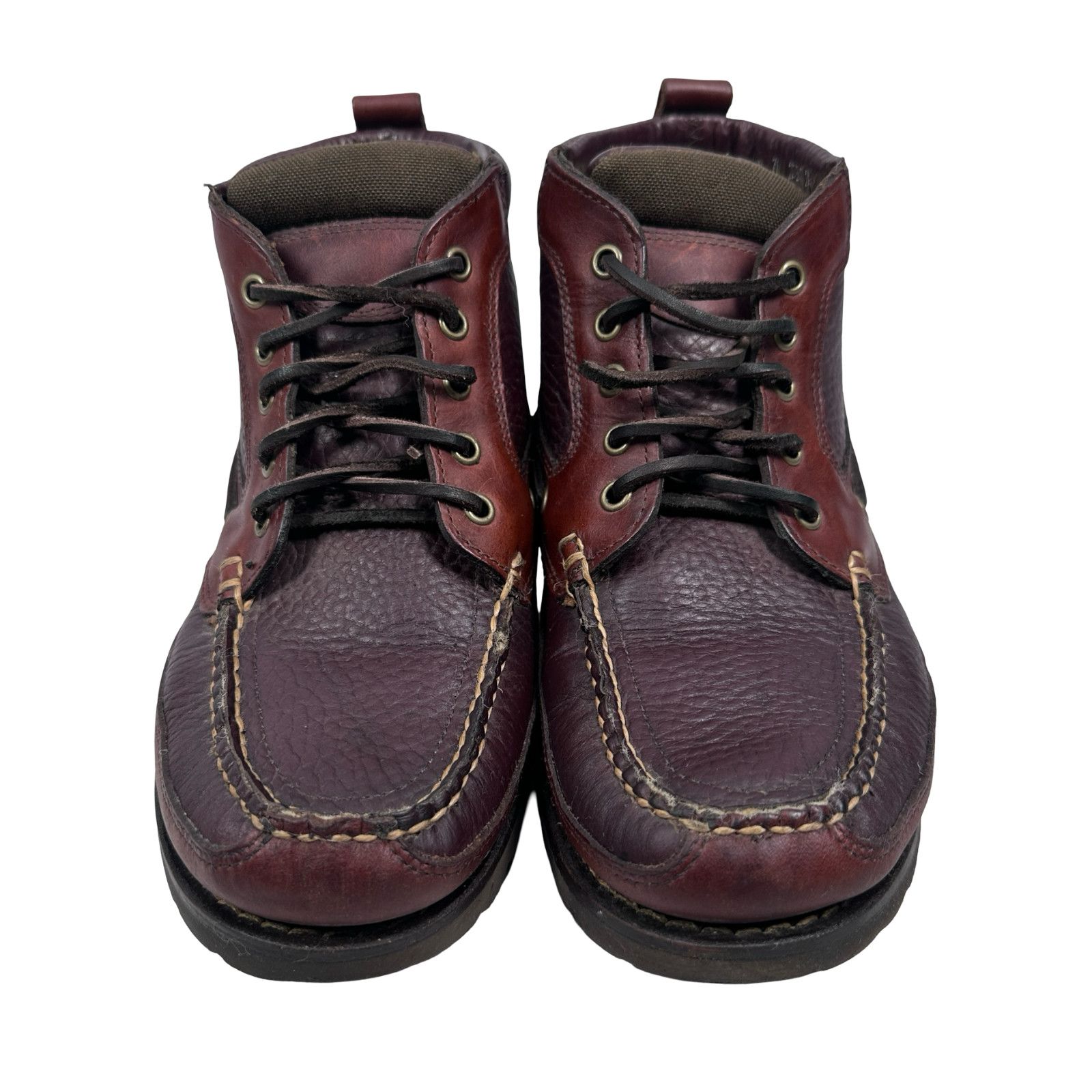 L.L. Bean LL Bean East Point Boots Men 7.5D Brown Leather 273824 Shoes Size US 7.5 / EU 40-41 - 2 Thumbnail