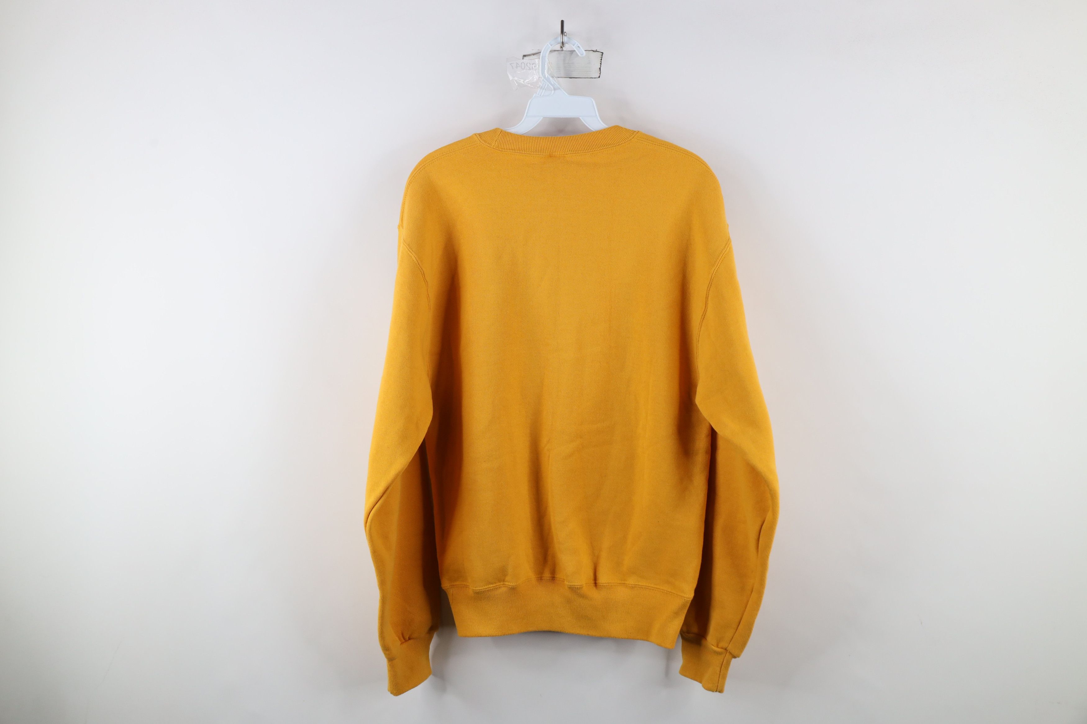 Russell Athletic × Vintage Vintage 90s Russell Athletic Crewneck Sweatshirt Yellow Size US S / EU 44-46 / 1 - 7 Thumbnail