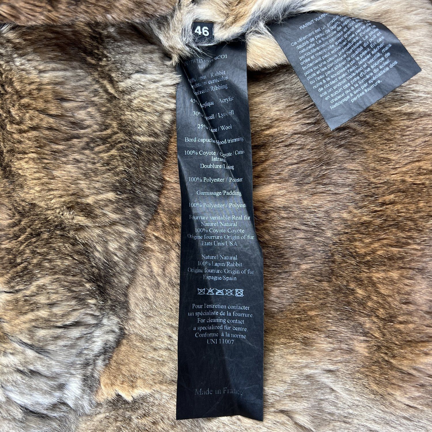 Yves Salomon Yves Salomon Black Fur Parka Jacket Size US S / EU 44-46 / 1 - 6 Thumbnail