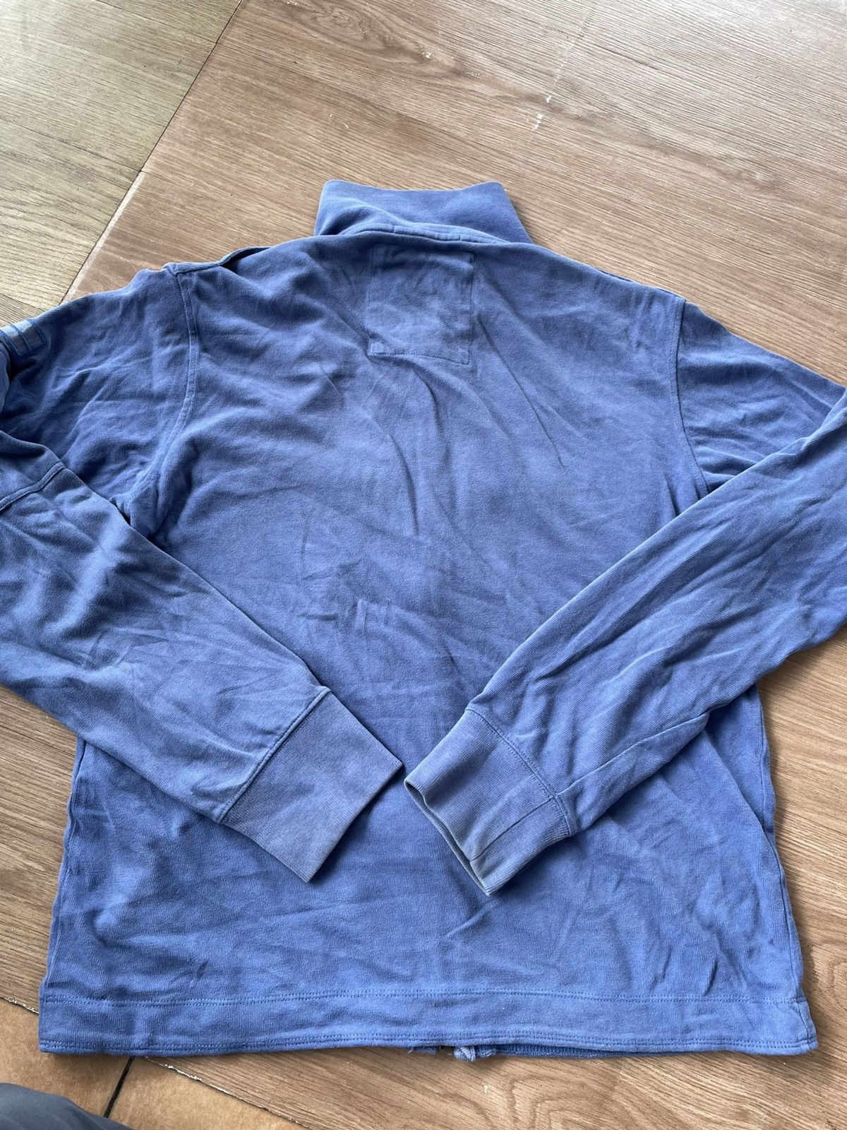 Stone Island Stone island denims zip up sweatshirt Size US L / EU 52-54 / 3 - 7 Thumbnail