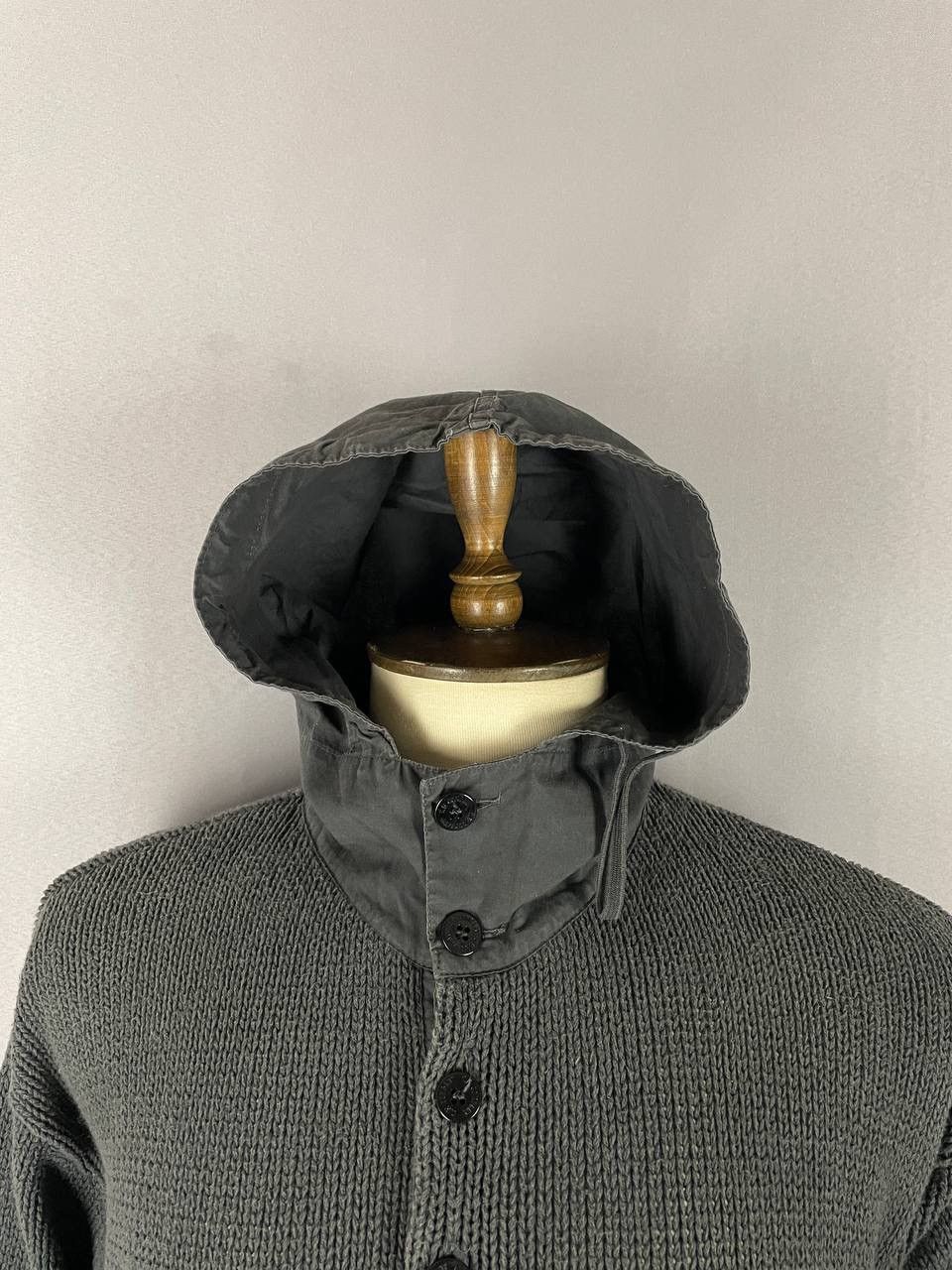 C.P. Company C.P.Company Sweater Hoodie Grey Vintage Size US L / EU 52-54 / 3 - 3 Thumbnail