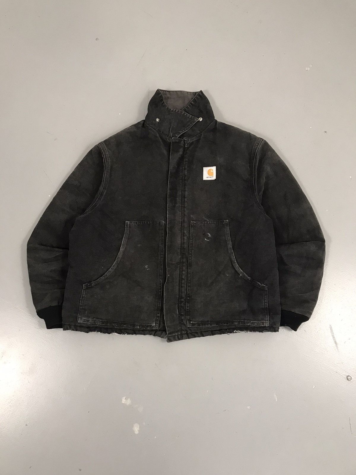 Vintage y2k Carhartt Jacket! Black Quilt Lined outlet Jacket XXL