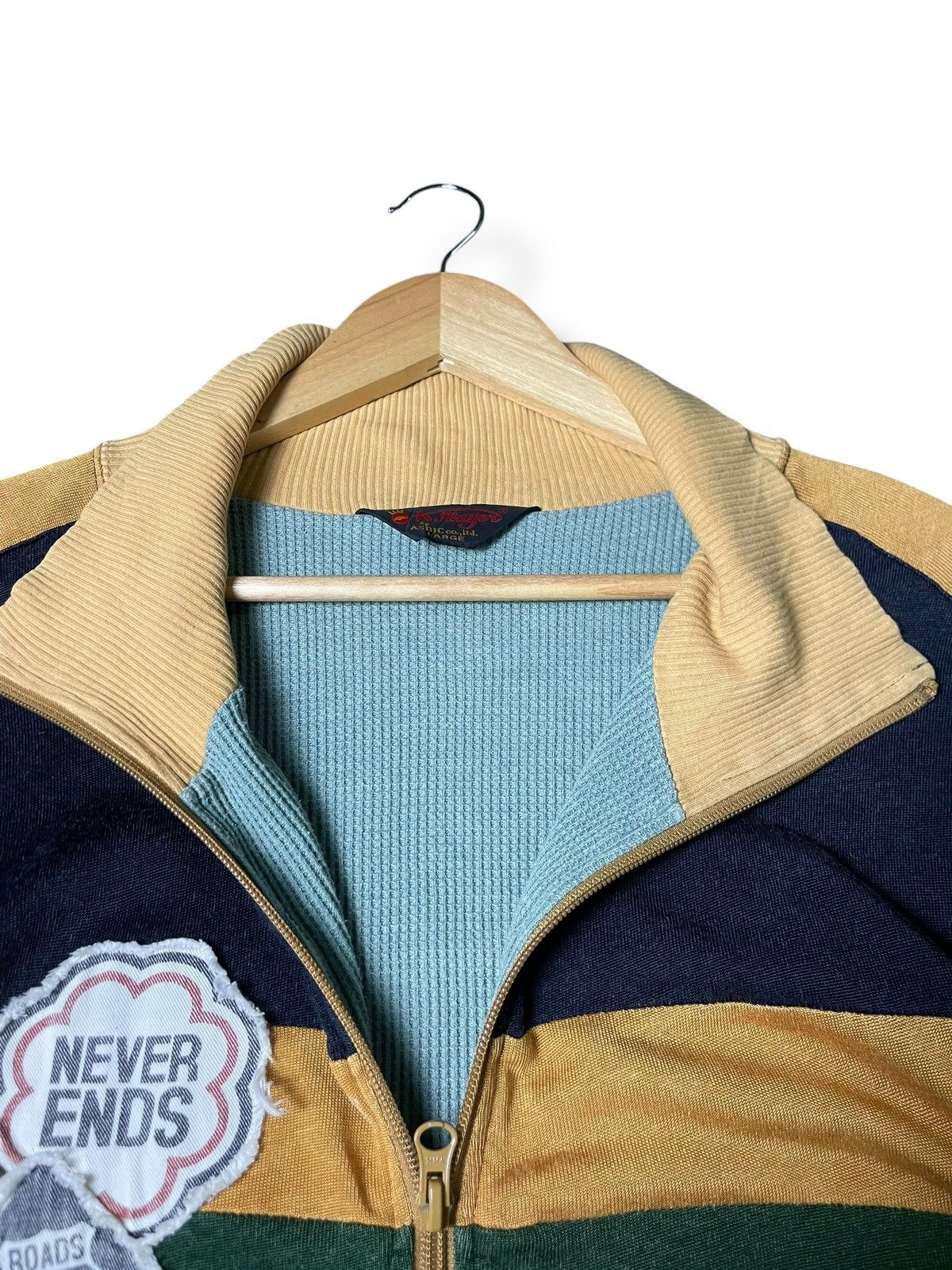 Japanese Brand × Vintage K.Mayer by Asdic Full-Zip Jacket (54) Size US L / EU 52-54 / 3 - 6 Thumbnail