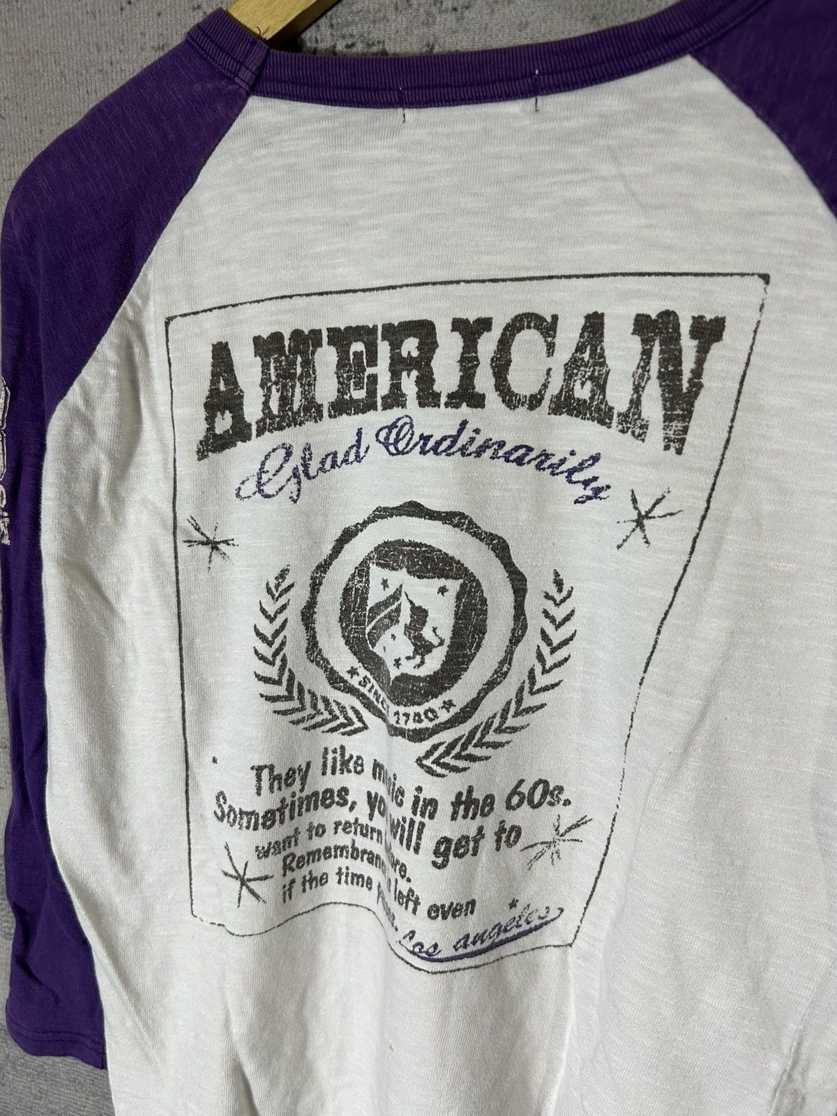 Hysteric Glamour 2000s Clef de sol American Longsleeve Size US M / EU 48-50 / 2 - 4 Thumbnail