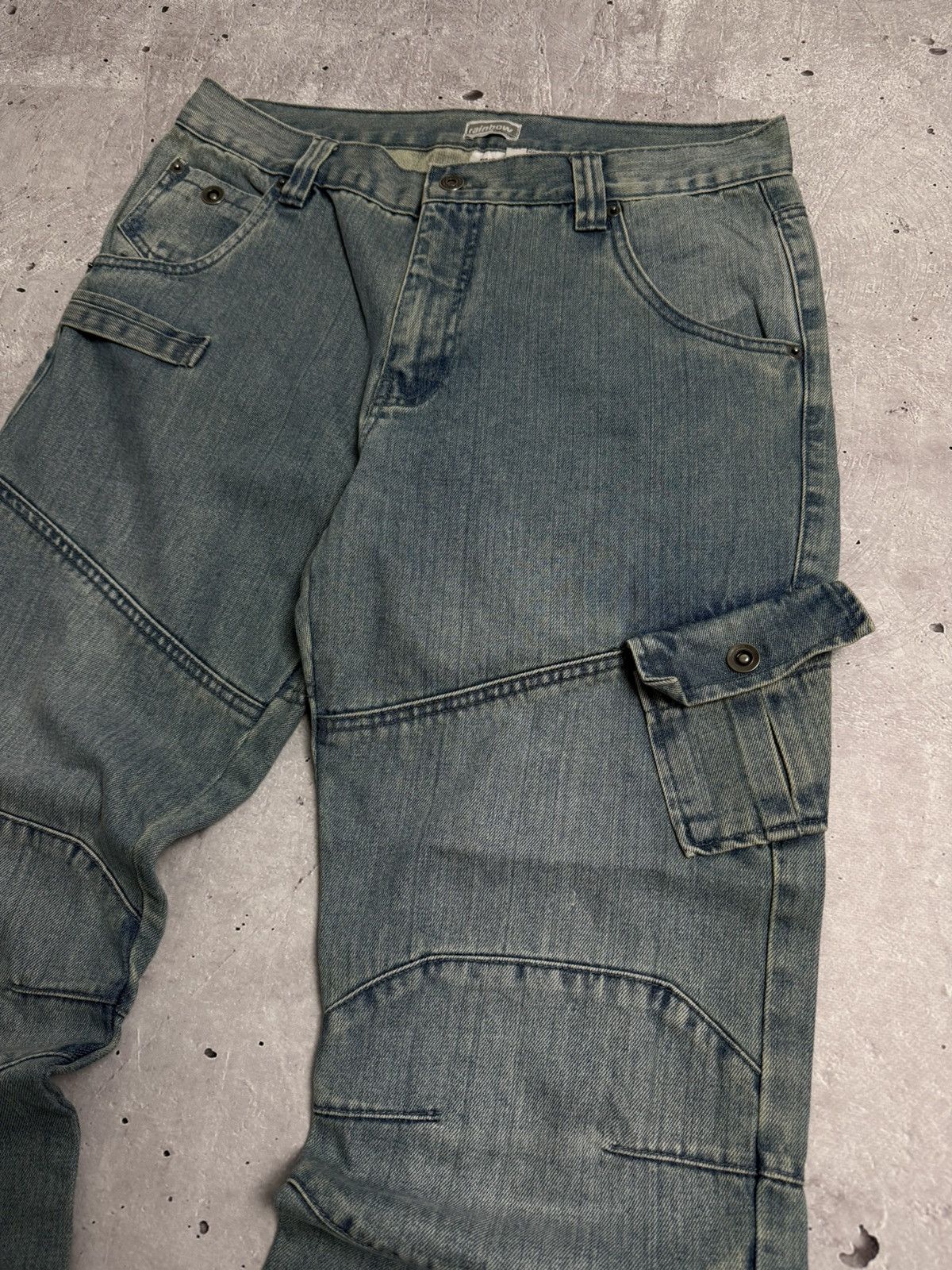 Hysteric Glamour VTG Rick Owens Raf Simons Balenci Style Washed Jeans 90s Size US 32 / EU 48 - 4 Thumbnail
