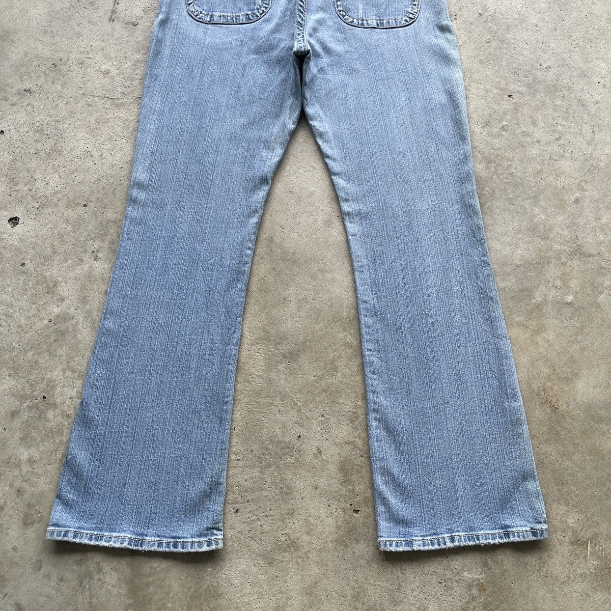 Japanese Brand Vintage Japanese Faded FLARE Denim BOOTCUT Jeans Pants W32 Size US 32 / EU 48 - 10 Thumbnail