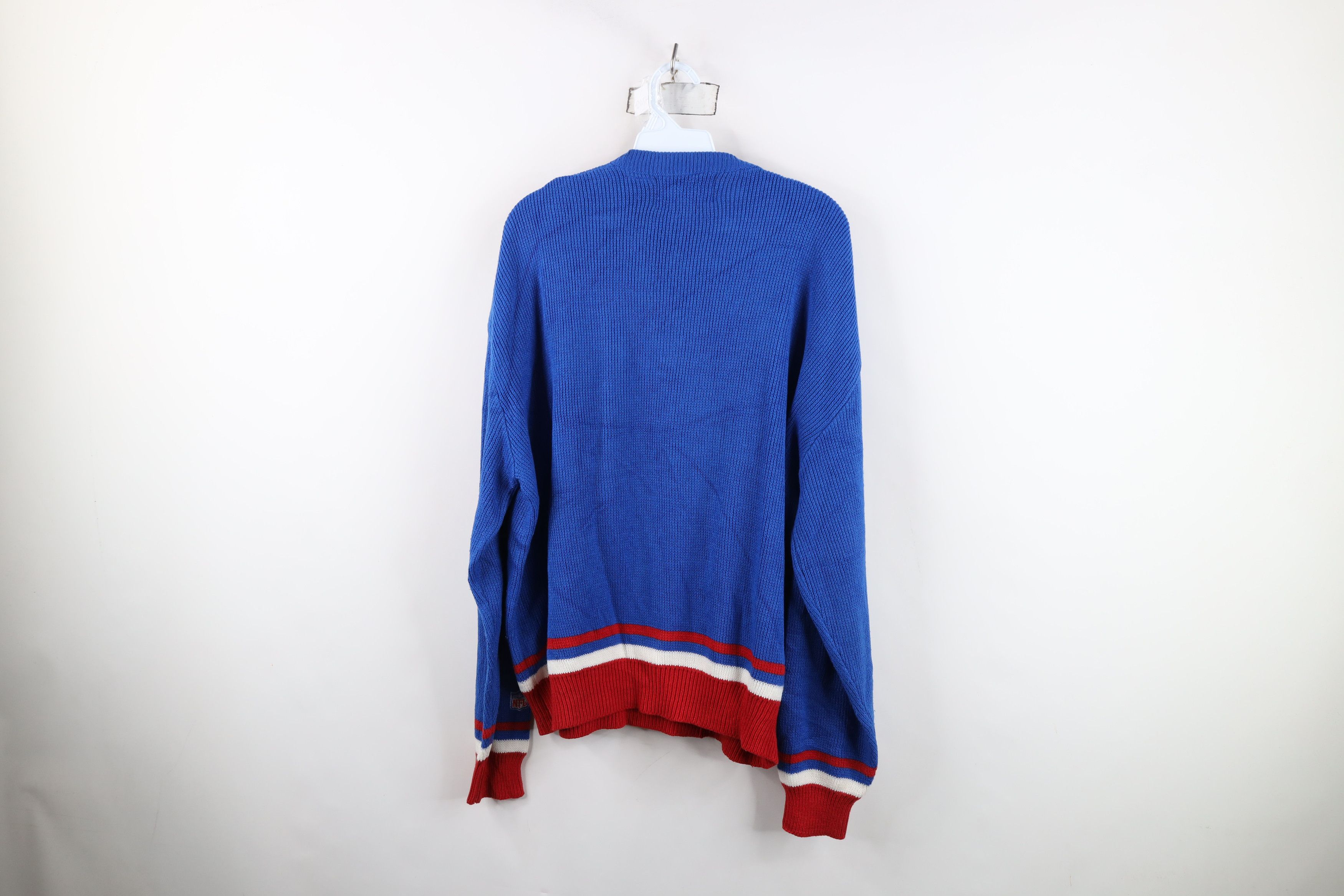 Starter Vintage 80s 90s Starter Giants Football Ribbed Knit Sweater Size US XL / EU 56 / 4 - 10 Thumbnail